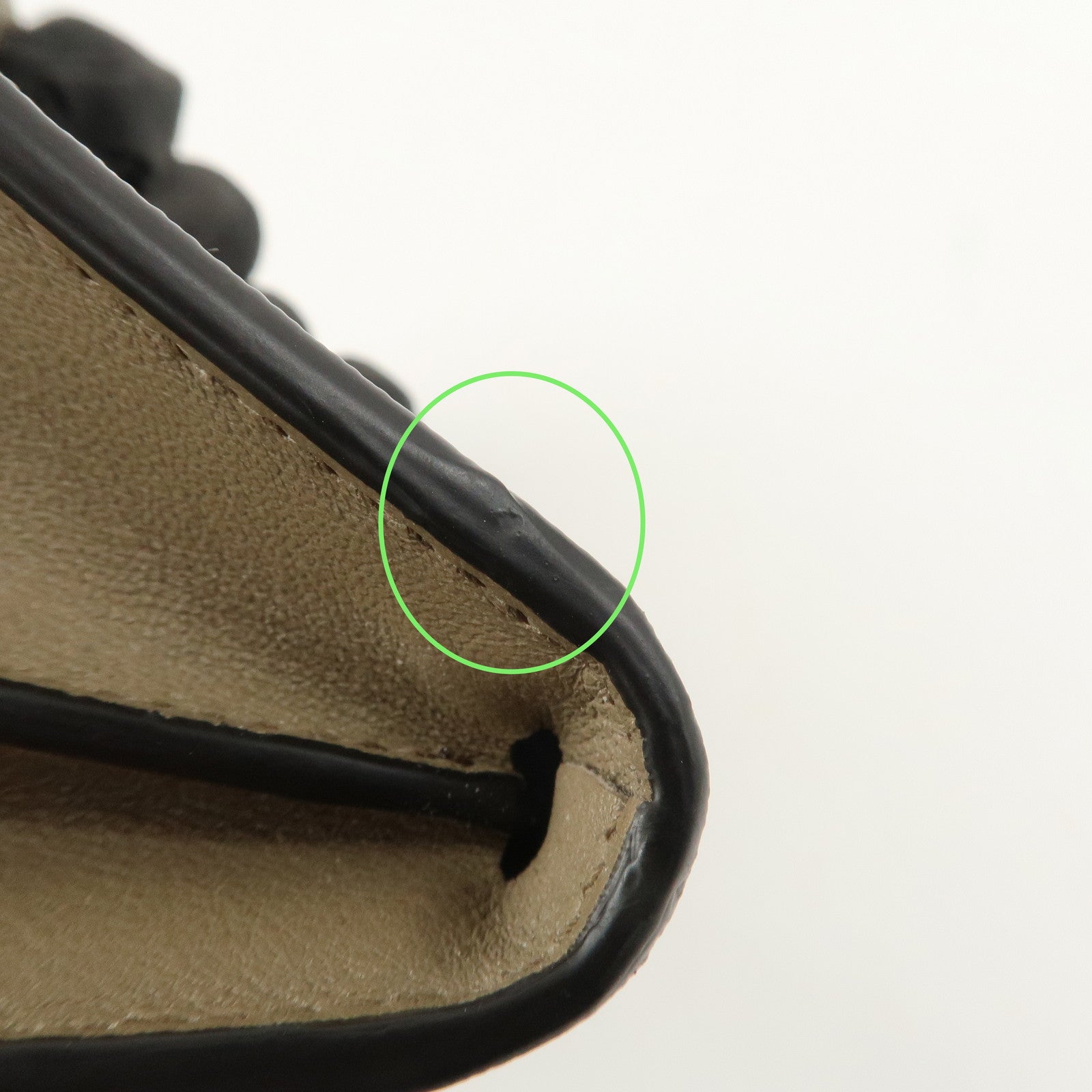 GUCCI Dionysus GG Supreme Mini Wallet Coin Case Beige 696804 Used