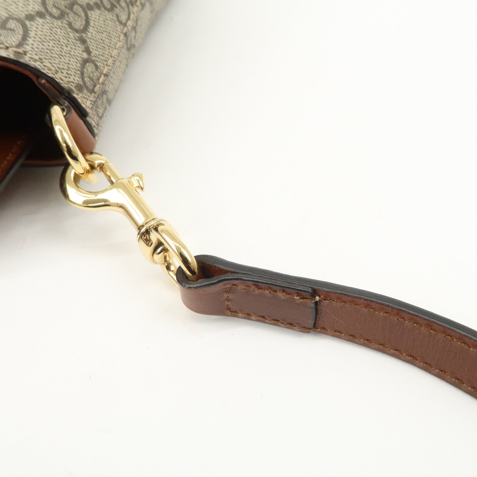 GUCCI GG Supreme GG Supreme 2WAY Bag Hand Bag Beige 409534