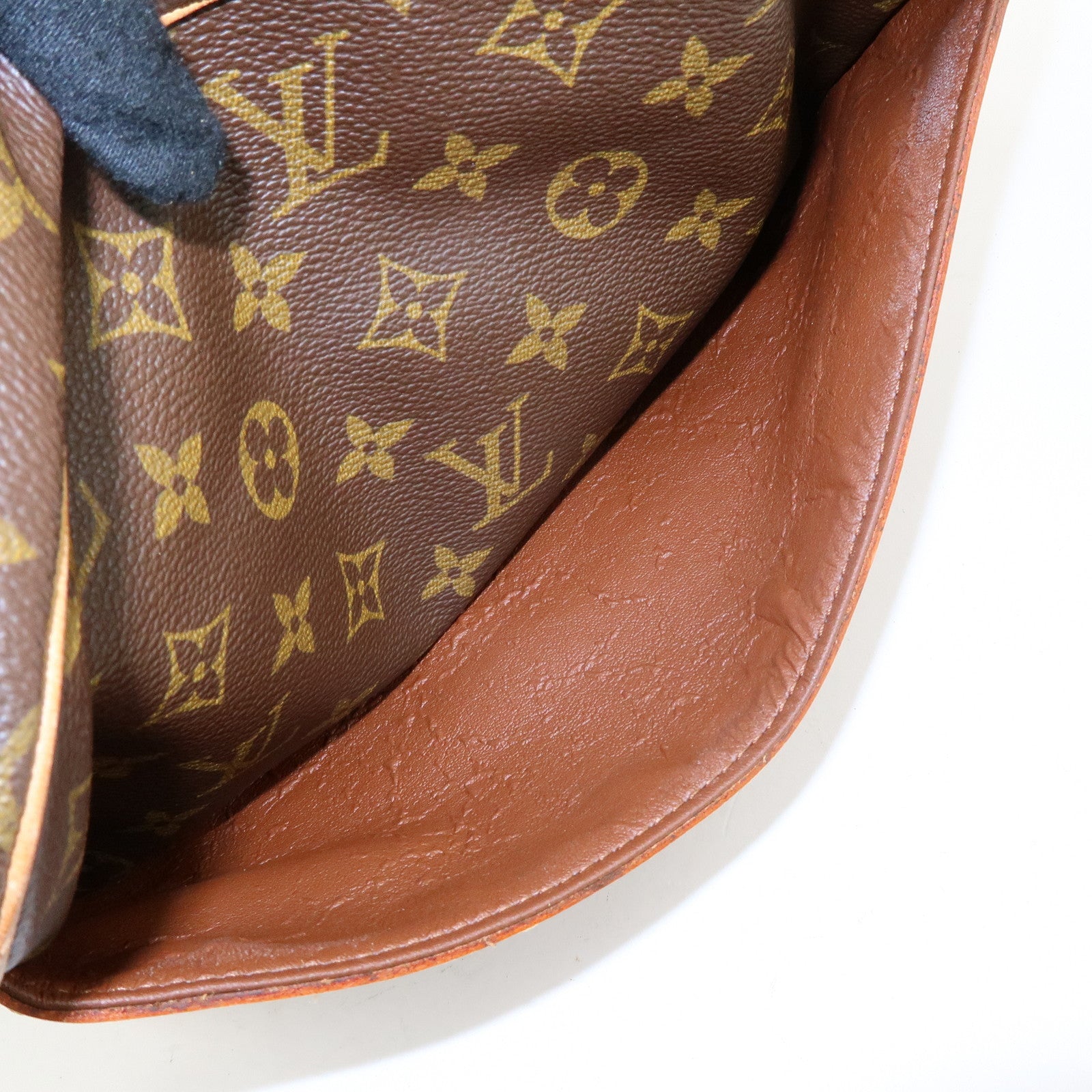 Louis Vuitton Monogram Compiegne 28 Pouch Clutch Bag Brown M51845