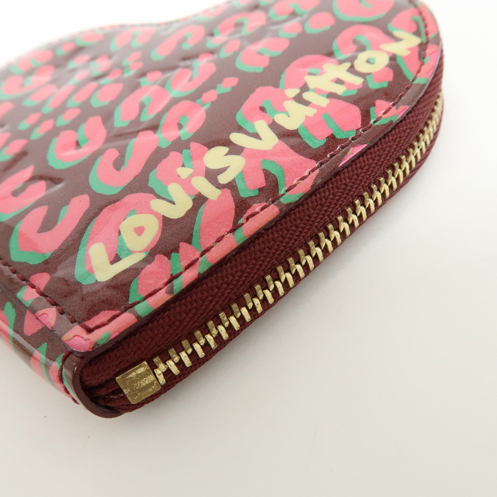 Louis Vuitton Monogram Vernis Porte Monnaie Coeur Coin Case M91474