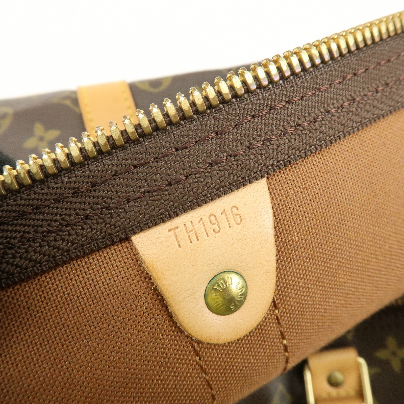 Louis Vuitton Monogram Keep All Bandouliere 55 Boston Bag M41414
