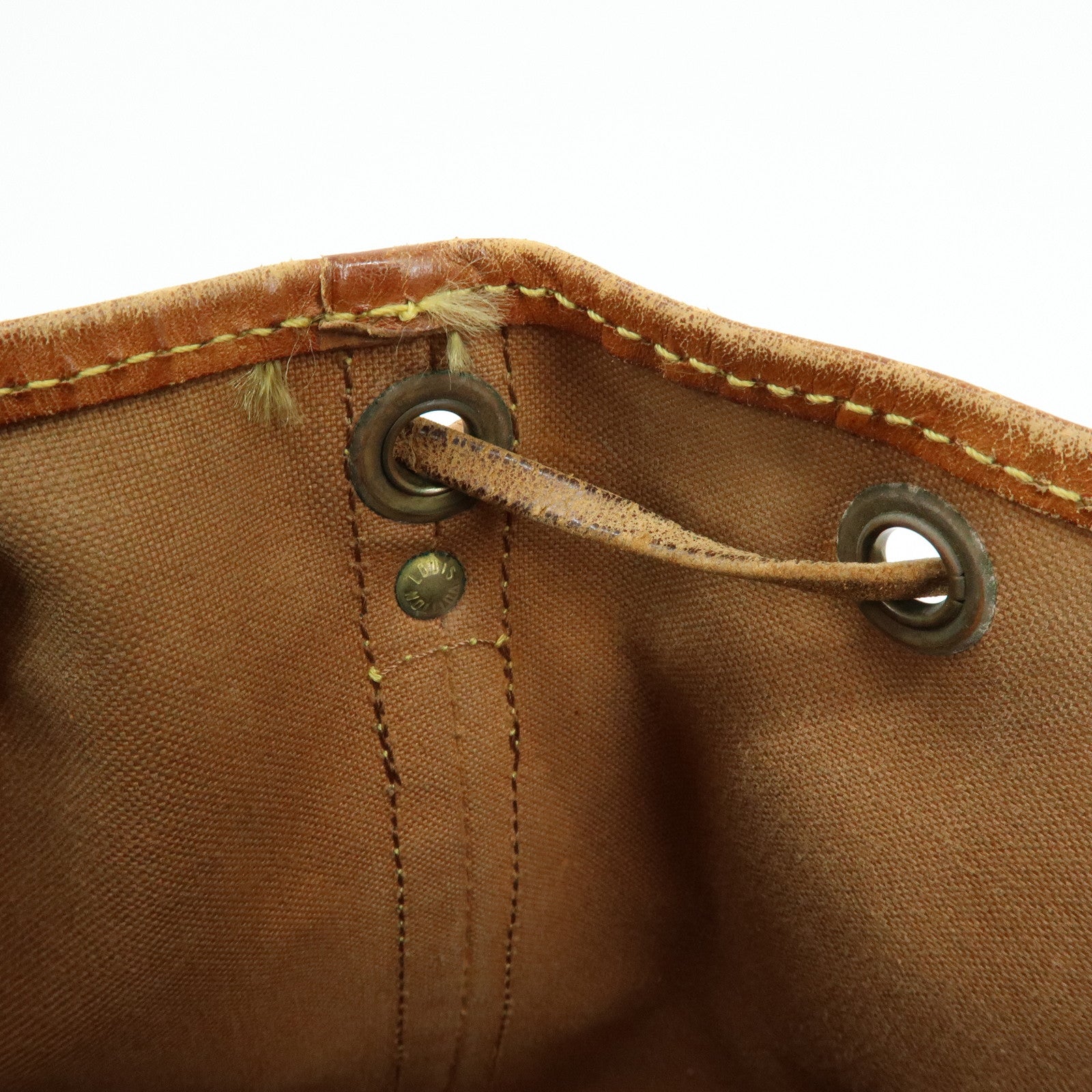 Louis Vuitton Monogram Petit Noe Shoulder Bag Brown M42226