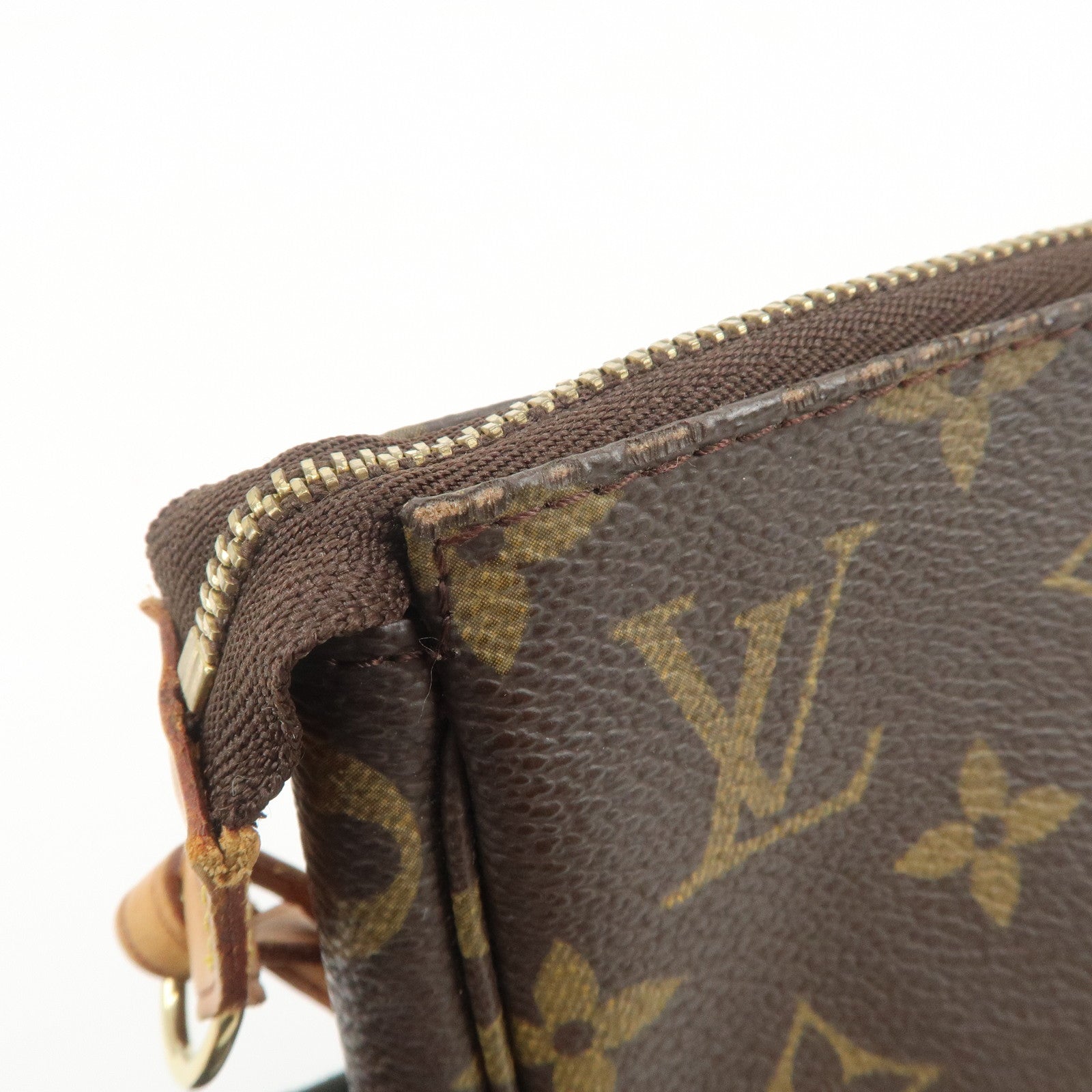 Louis Vuitton Monogram Pochette Accessoires Pouch Hand Bag M51980