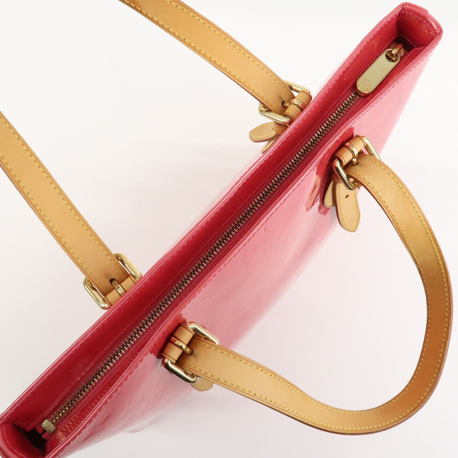 Louis Vuitton Monogram Vernis Leather Brentwood Framboise M9151F