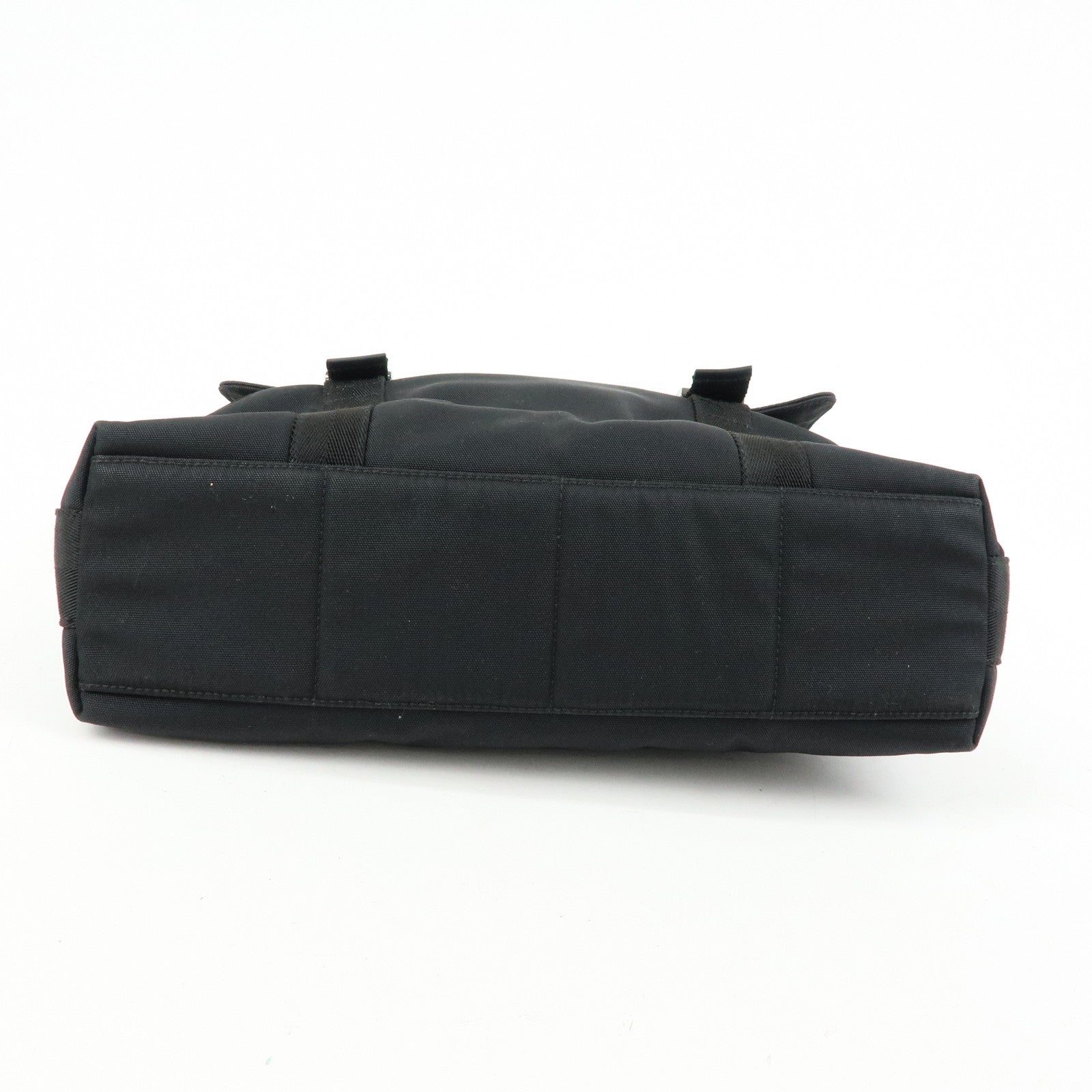 GUCCI Nylon Leather Shoulder Bag Crossbody Bag Black 122373