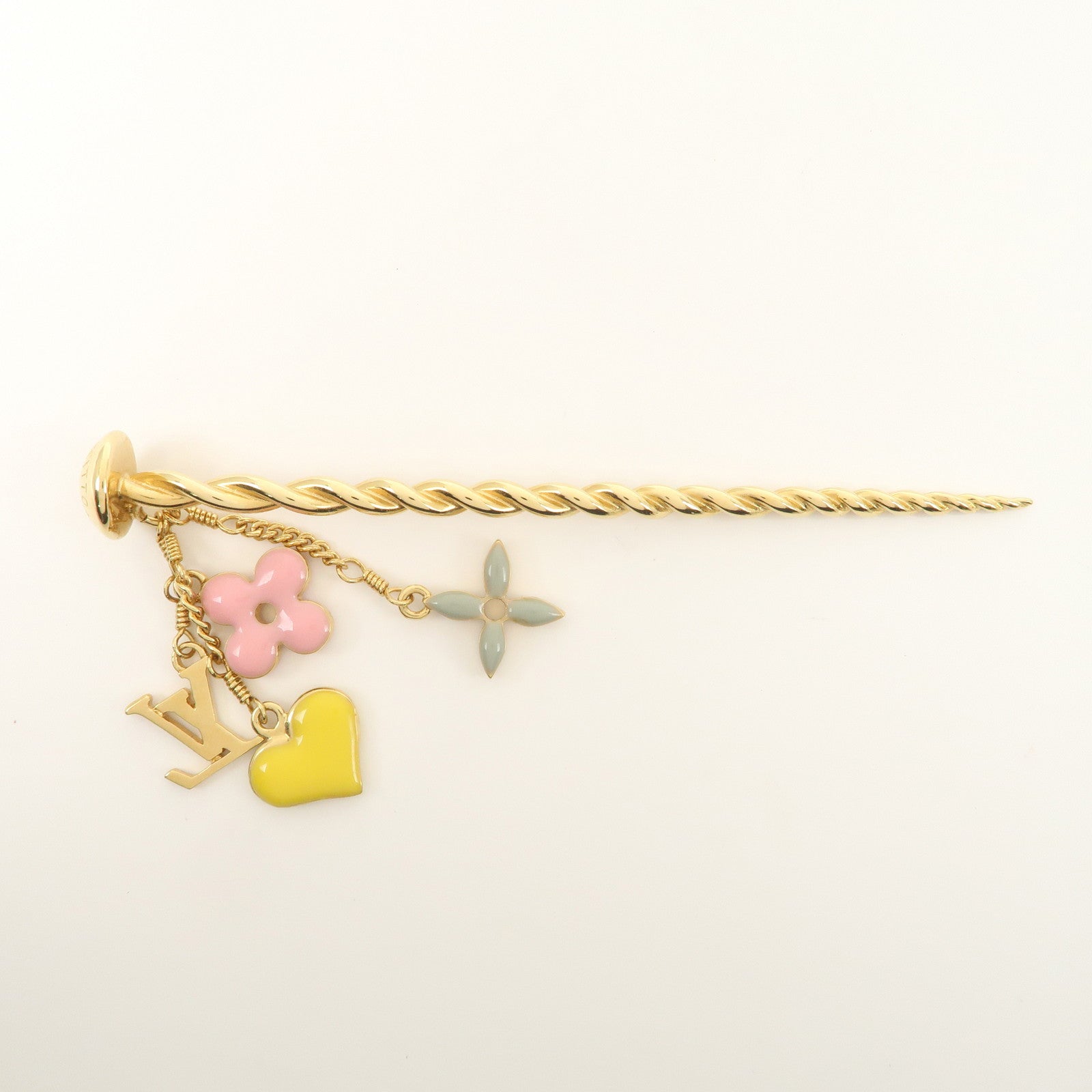 Louis Vuitton Sweet Monogram Cheveux Hair Pin Multicolor M65847