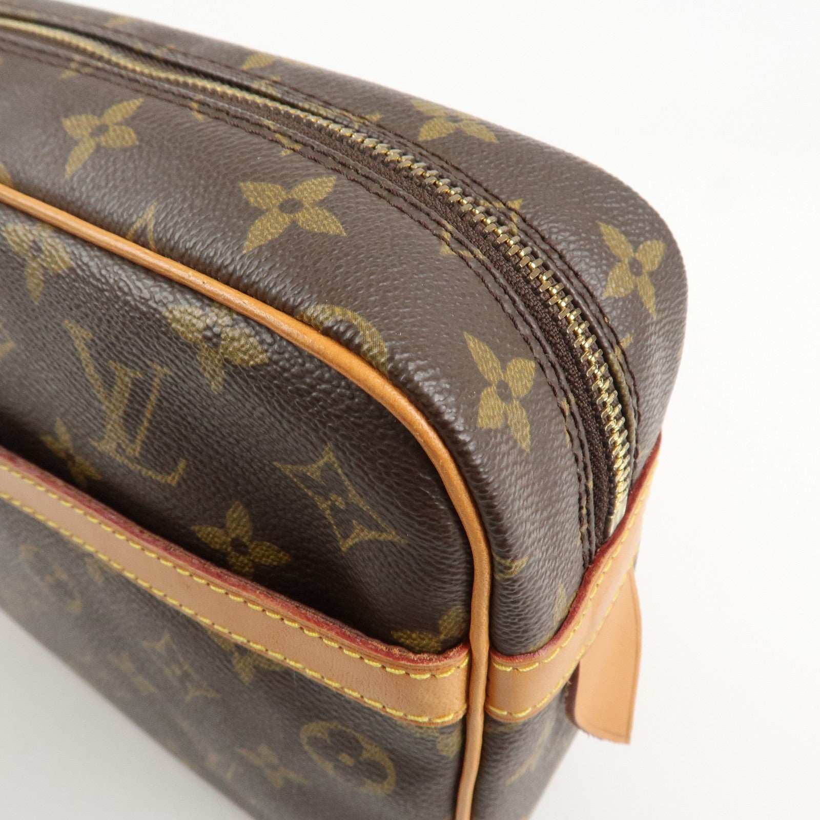 Louis Vuitton Monogram Compiegne 28 Pouch Clutch Bag M51845 Used