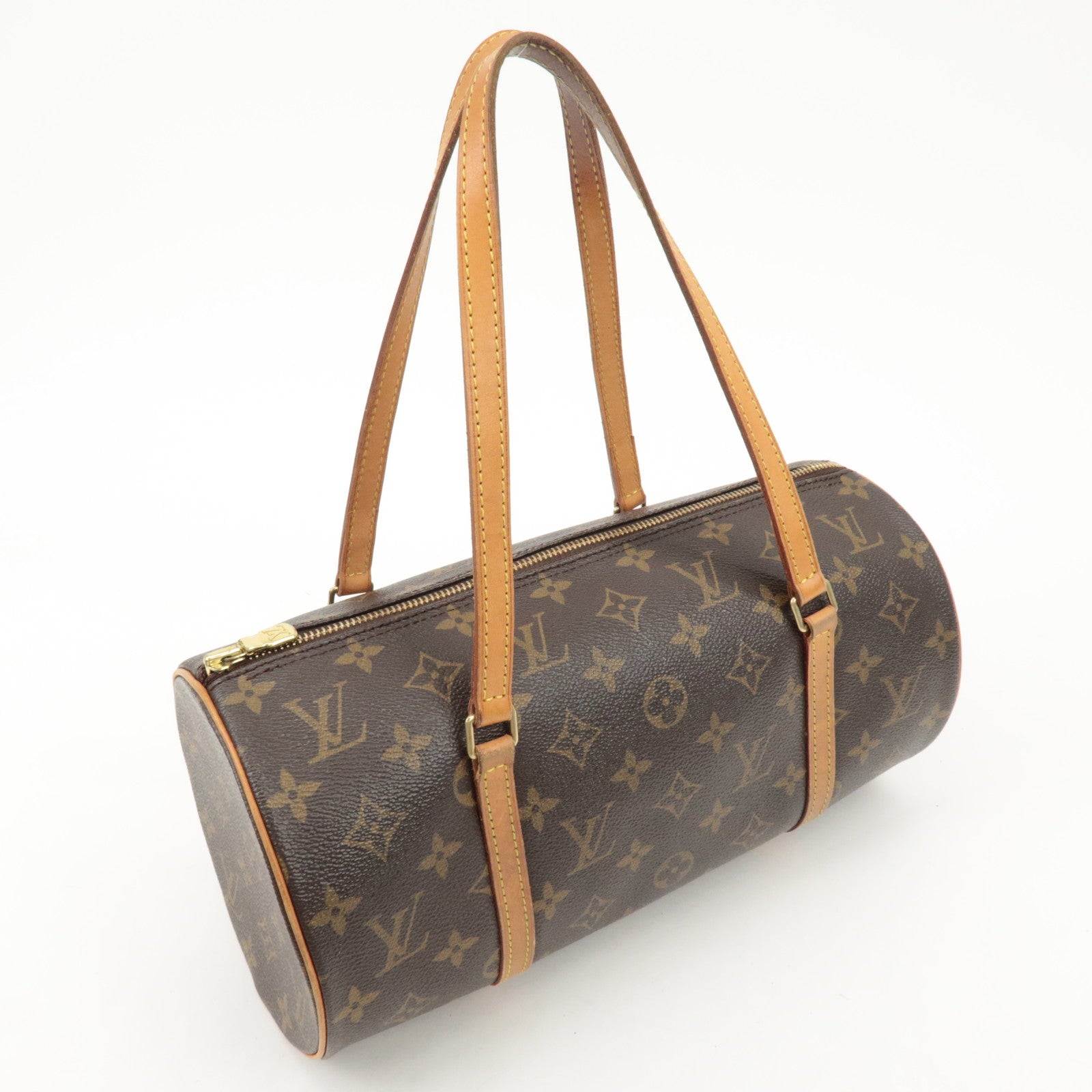 Louis Vuitton Monogram Papillon 30 Hand Bag New Style M51385 Used
