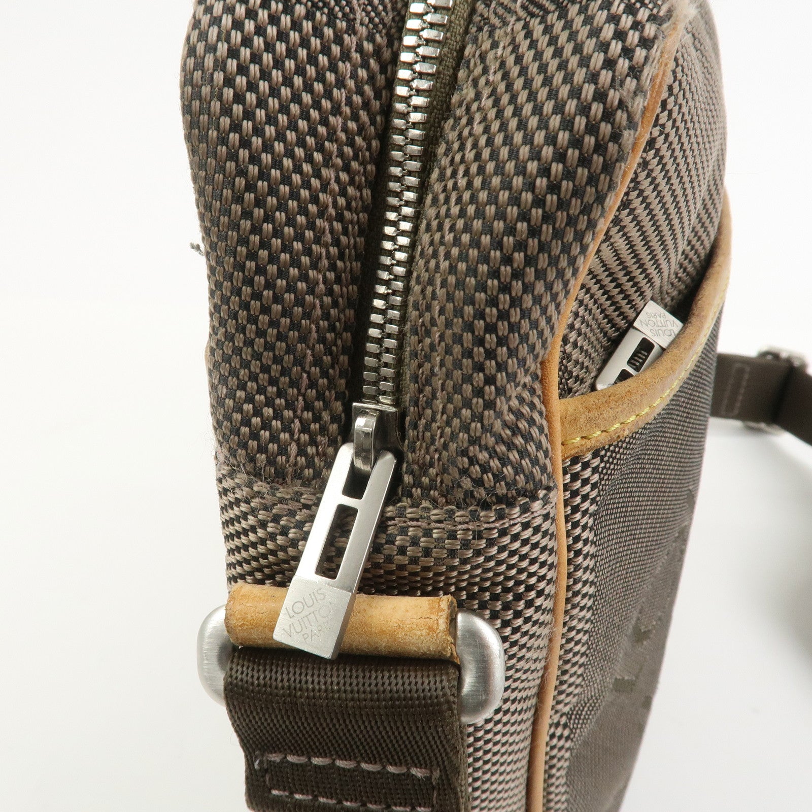 Louis Vuitton Damier Geant Citadin NM Shoulder Bag Terre M93224