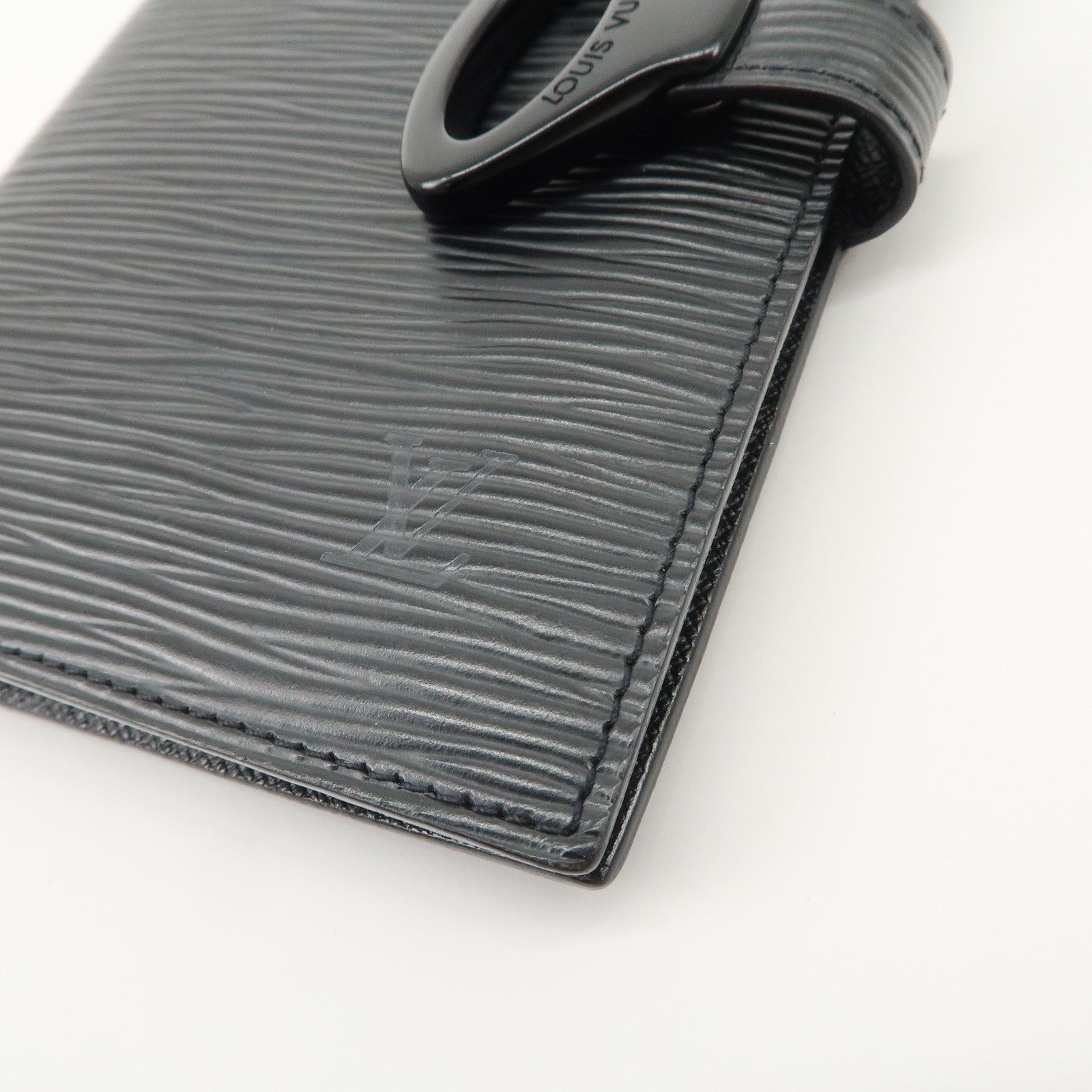 Louis Vuitton Epi Z Agenda PM Planner Cover Noir R20092