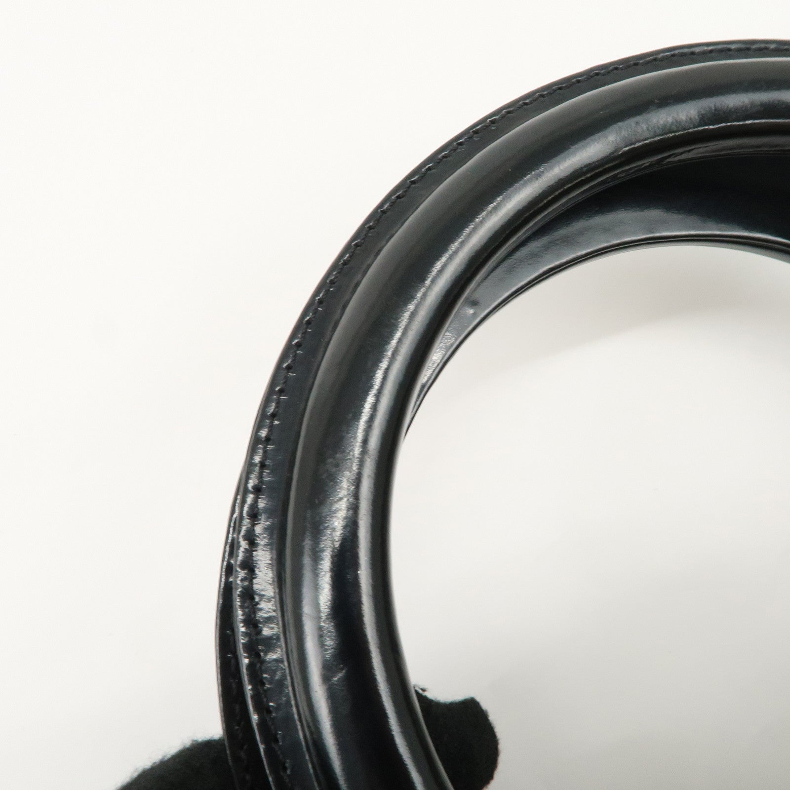 Christian Dior Lady Dior Cannage Nylon 2Way Bag Hand Bag Leopard Used