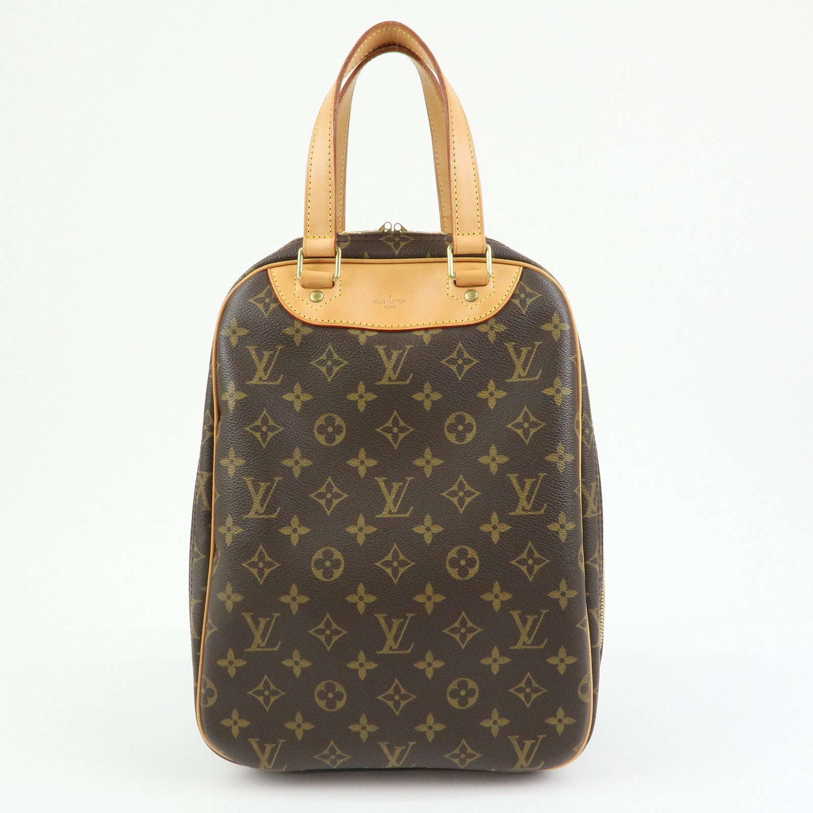 Louis Vuitton Monogram Excursion Shoes Case Hand Bag M41450