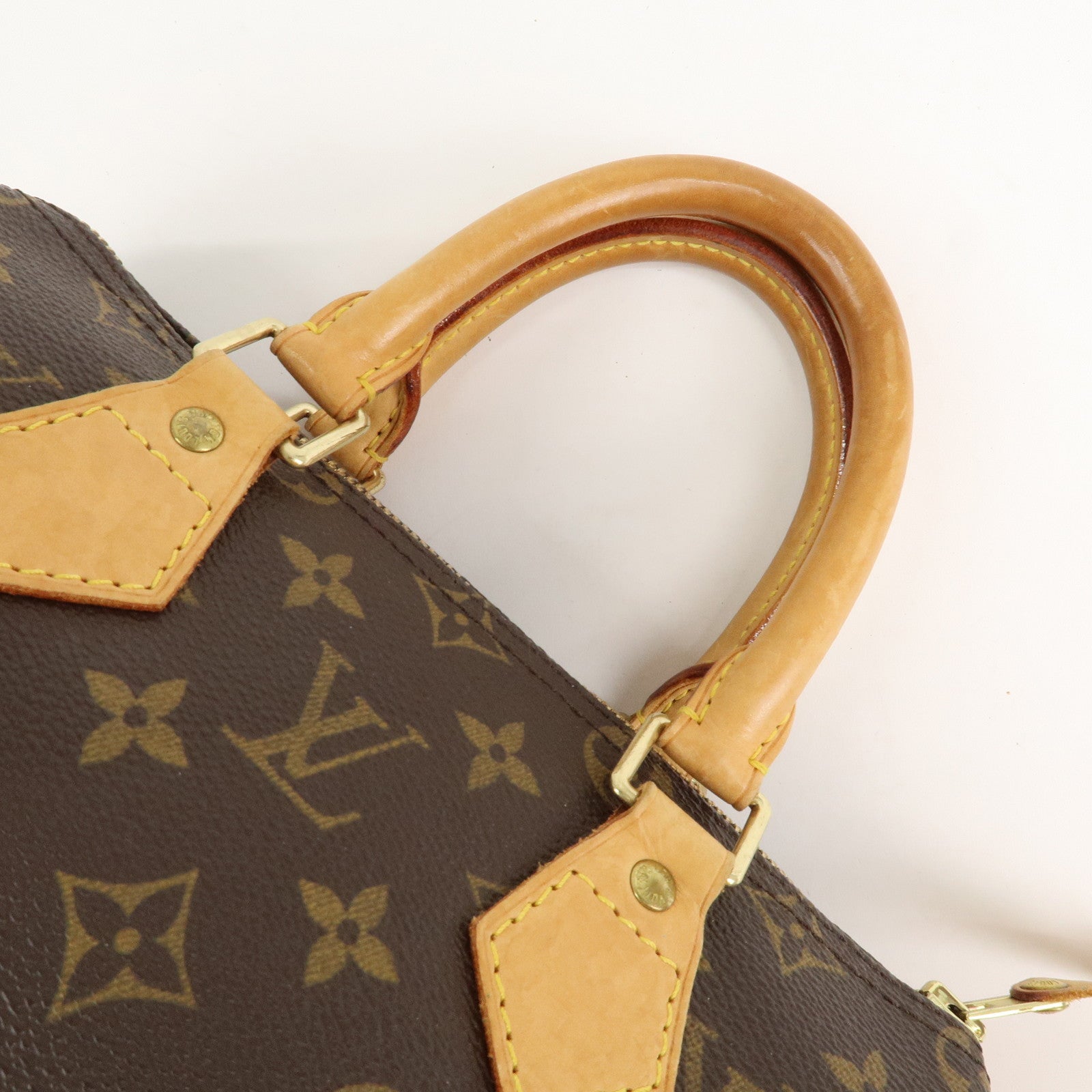 Louis Vuitton Monogram Speedy 25 Hand Bag Boston Bag M41528