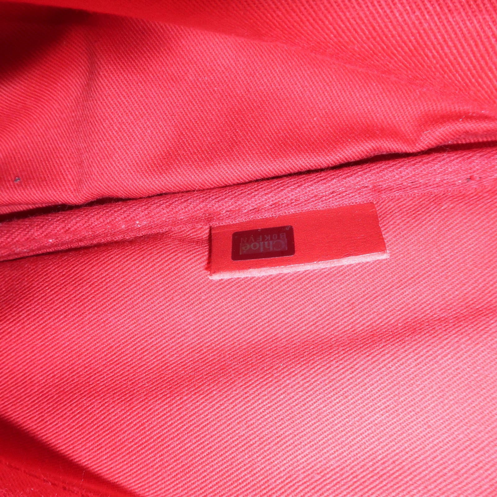 Chloe Eden Leather Tote Bag Shoulder Bag Hand Bag Black