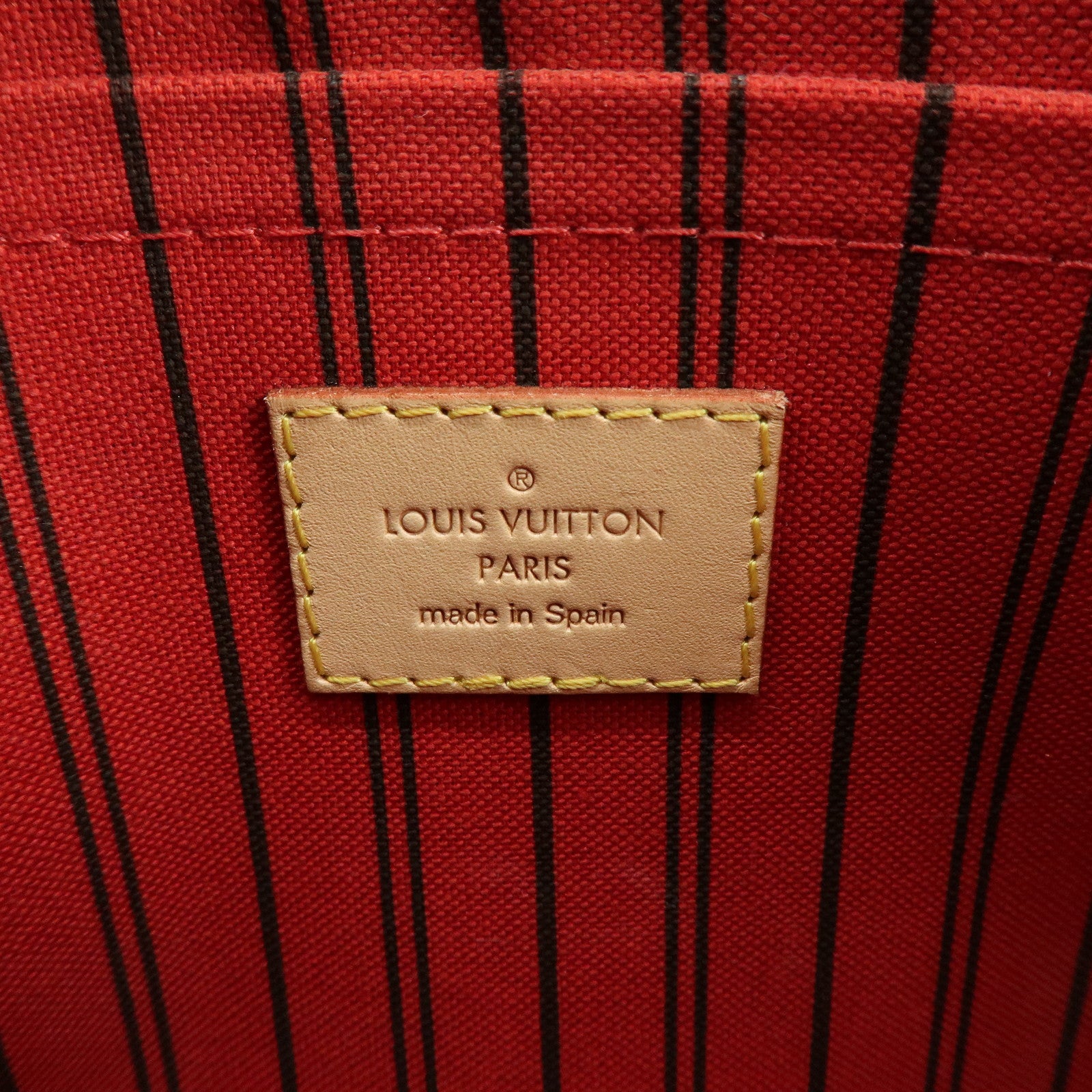 Louis Vuitton Monogram Canvas Pouch for Neverfull PM Tote Bag