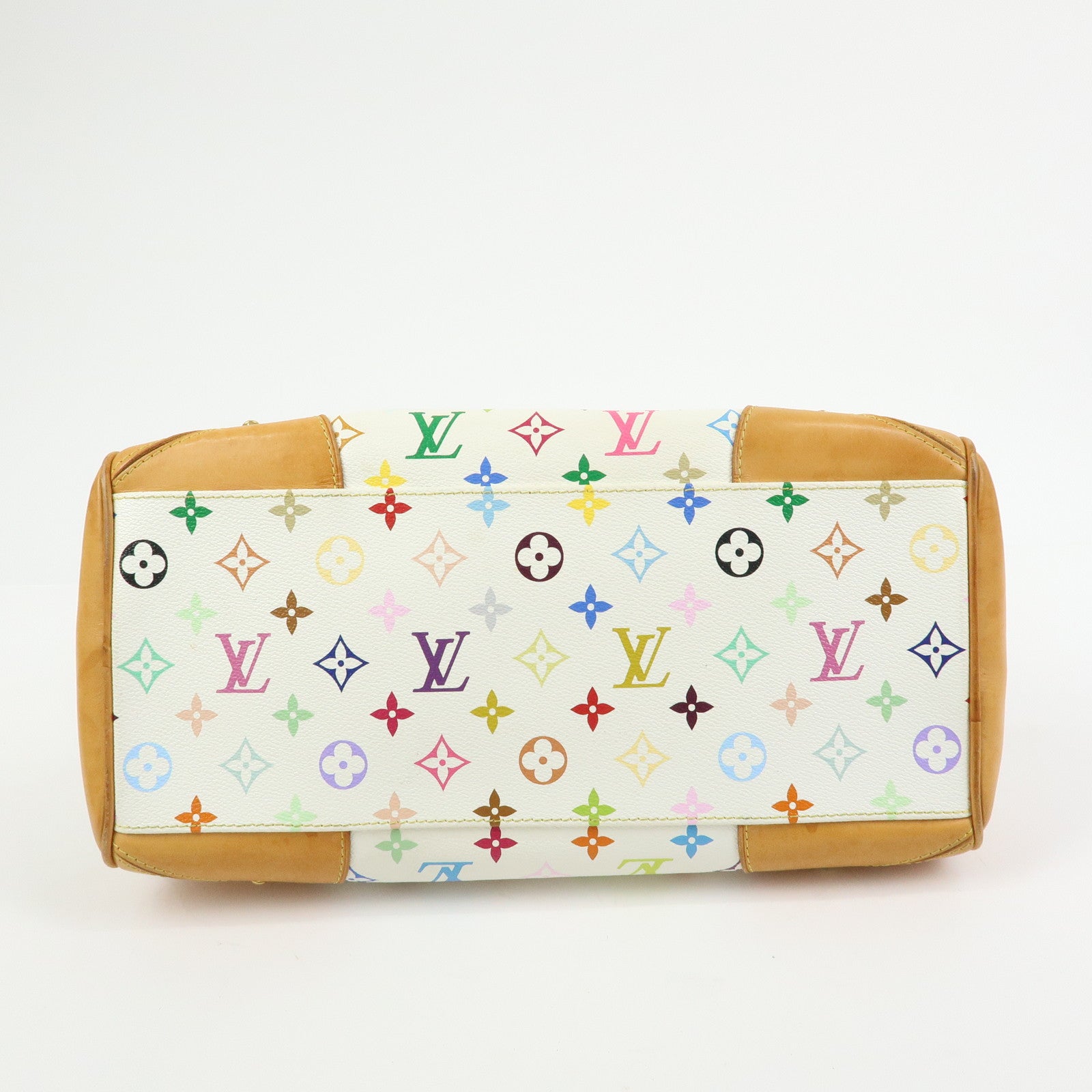 Louis Vuitton Monogram Multicolor Claudia Hand Bag Blanc M40193