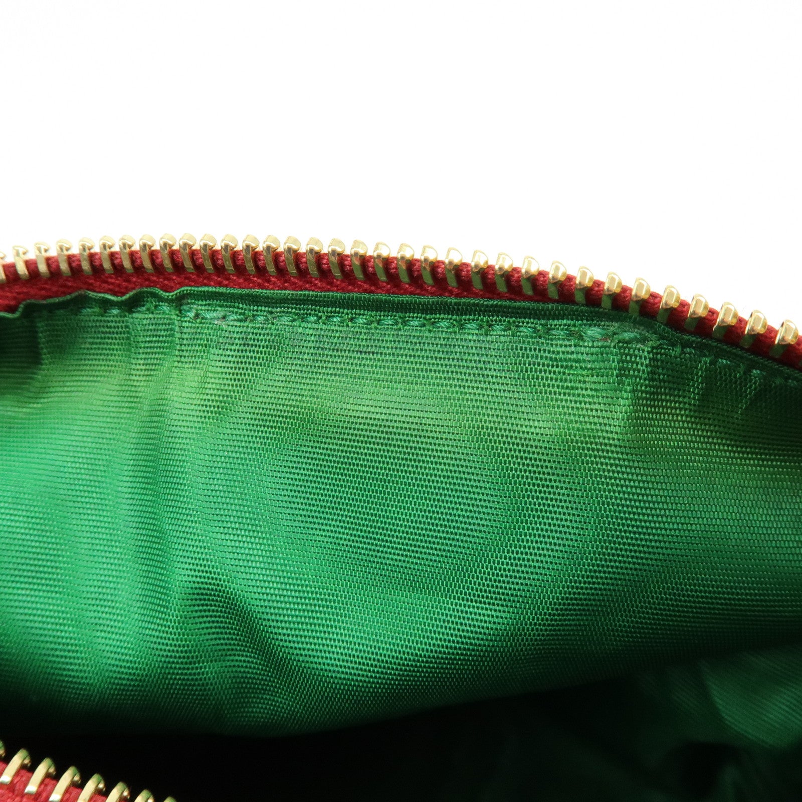 GUCCI GG Marmont GG Supreme Cosmetic Pouch Brown Red 548393