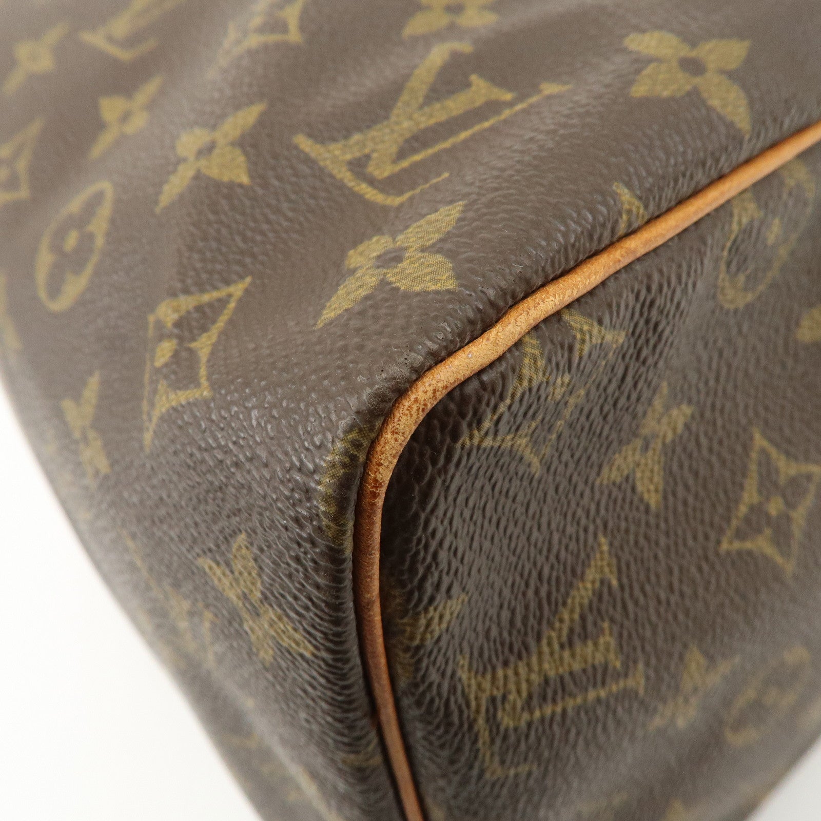 Louis Vuitton Monogram Speedy 30 Hand Bag Boston Bag Brown M41526 Used