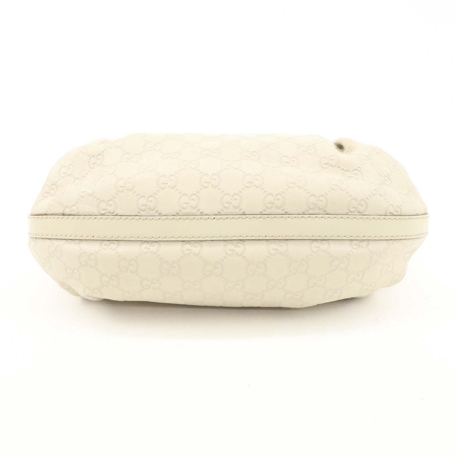 GUCCI Scarlett Guccissima Leather Tote Bag Hand Bag Beige 269953 Used