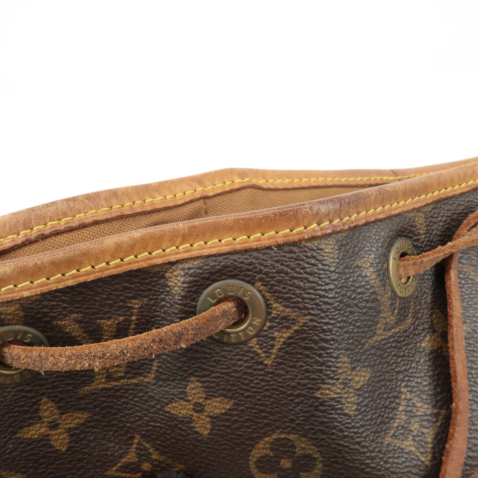 Louis Vuitton Monogram Montsouris MM Backpack Brown M51136 Used