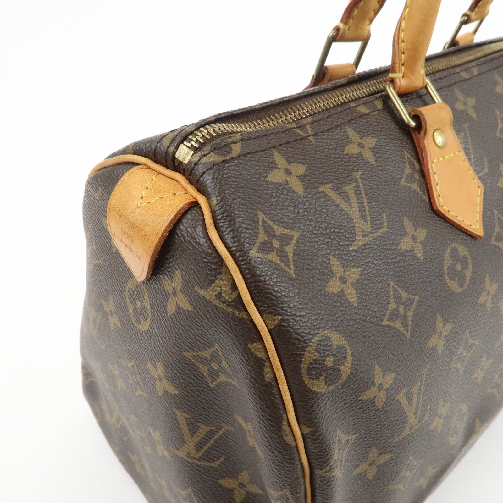 Louis Vuitton Monogram Speedy 35 Boston Bag Hand Bag M41524