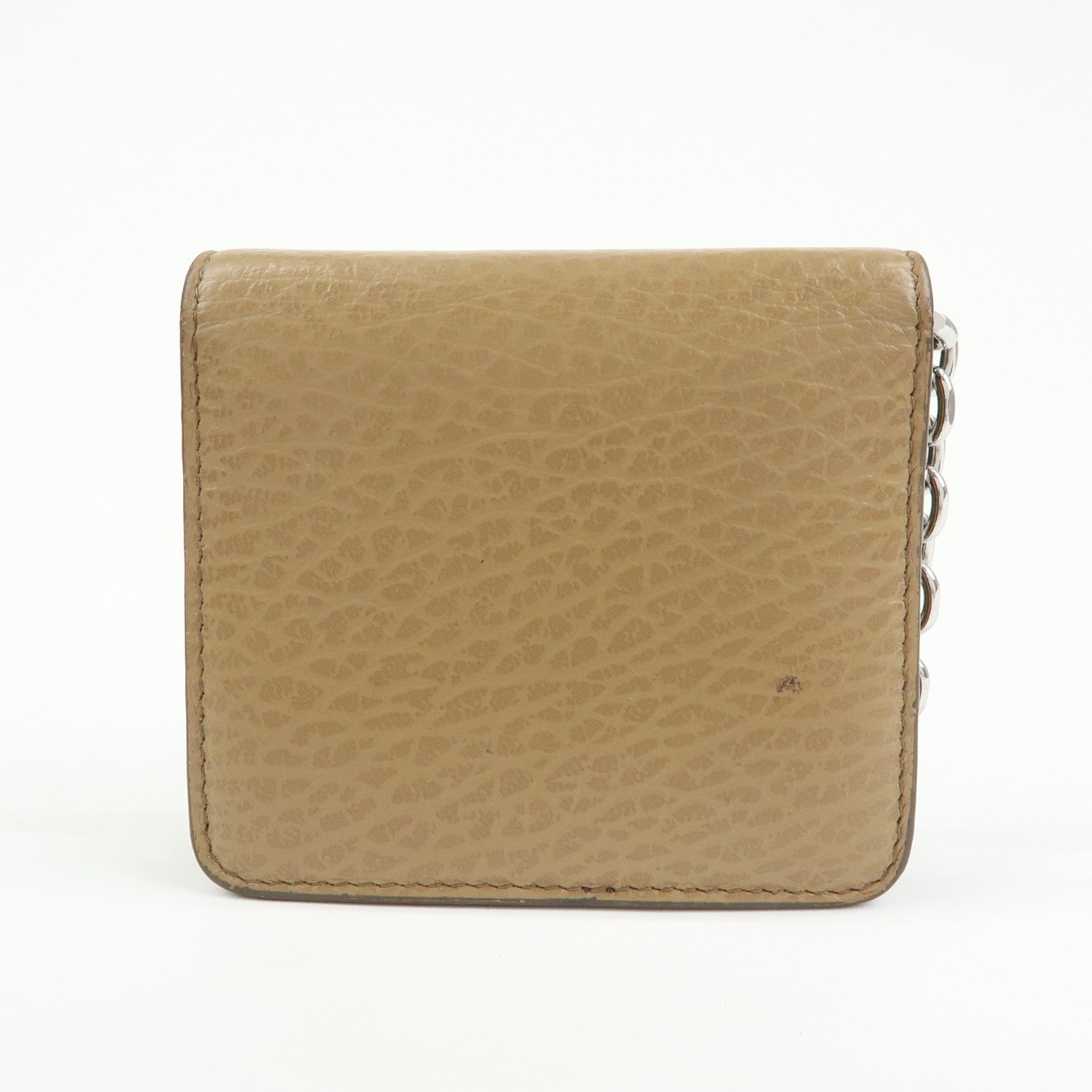 Maison Margiela Calf Leather 4 Stitch Mini Chain Wallet S56UI0148
