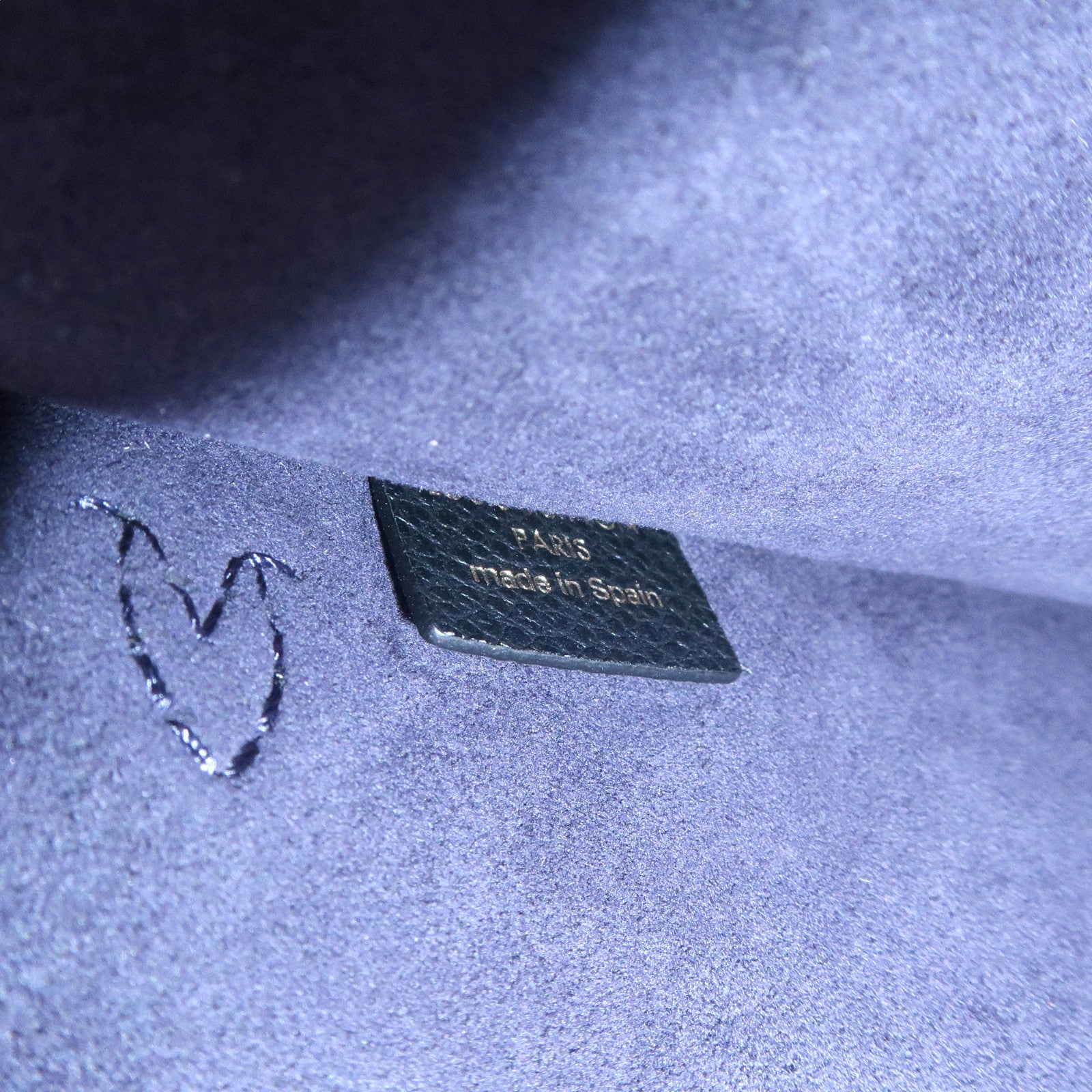 Louis Vuitton Monogram Empreinte Pouch for Neverfull MM Tote Bag