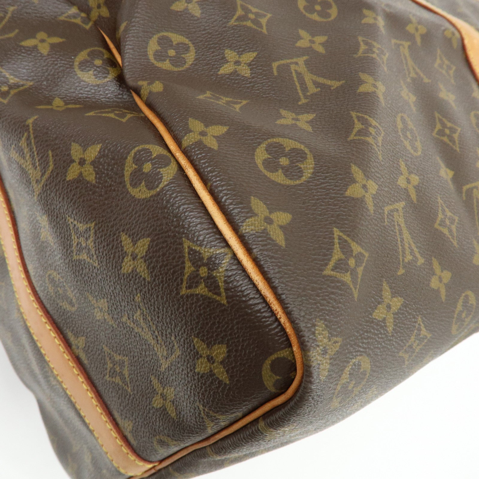 Louis Vuitton Monogram Keep All Bandouliere 60 Boston Bag M41412 Auth Used F/S
