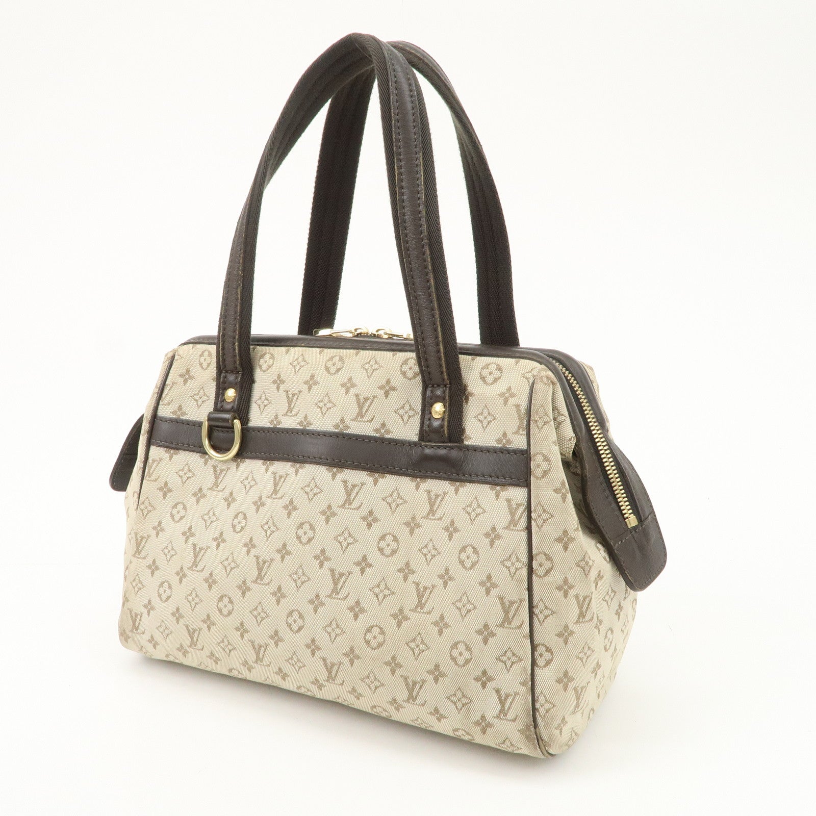 Louis Vuitton Monogram Mini Josephine PM Hand Bag Khaki M92215 Used Used