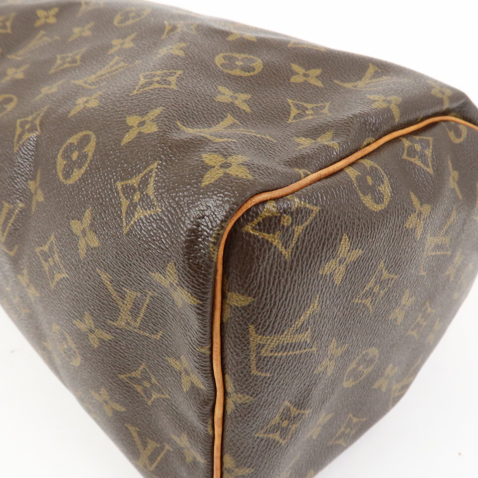 Louis Vuitton Monogram Speedy 30 Boston Bag Hand Bag Brown M41526
