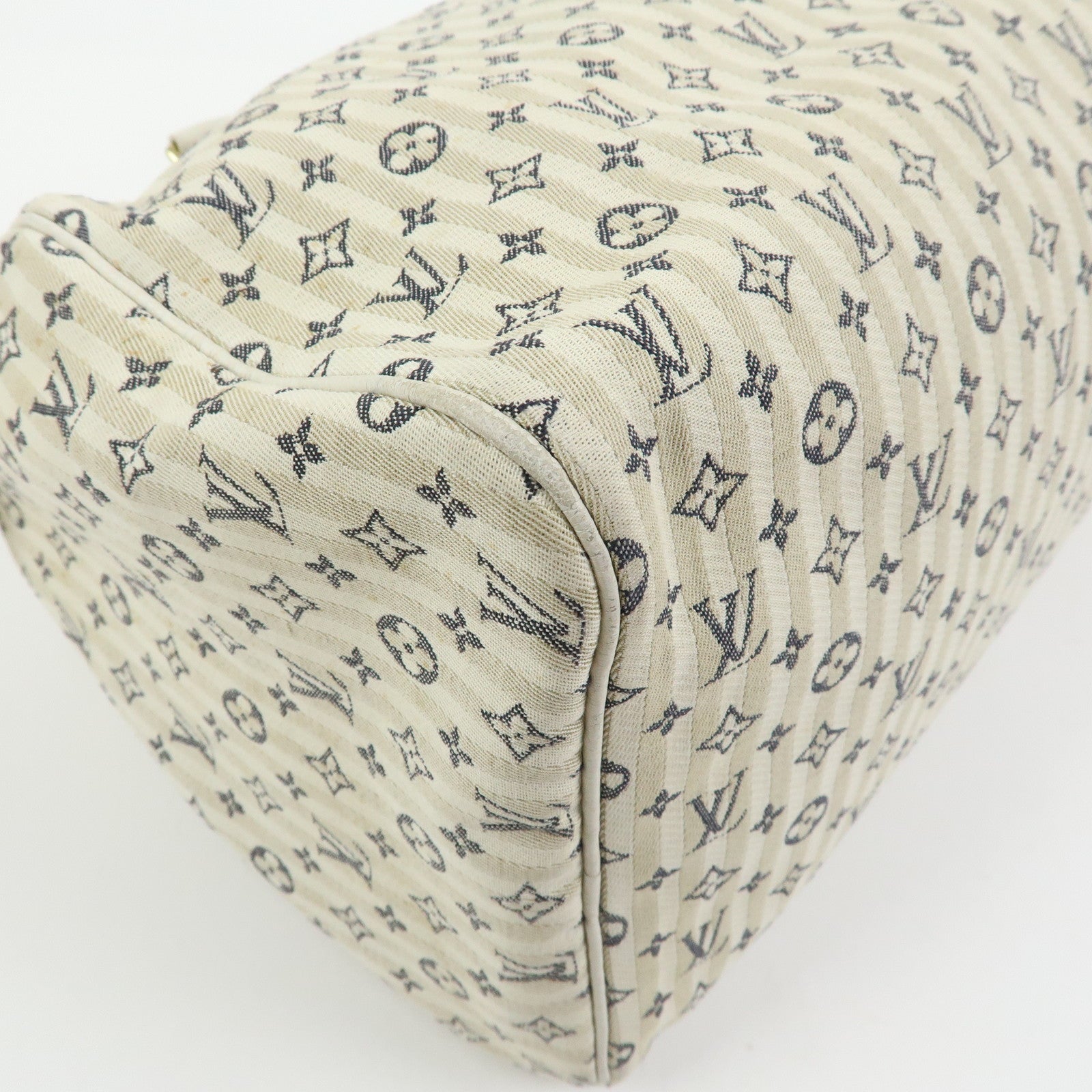 Louis Vuitton Monogram Mini Lin Croisette Speedy 30 Hand Bag M95500