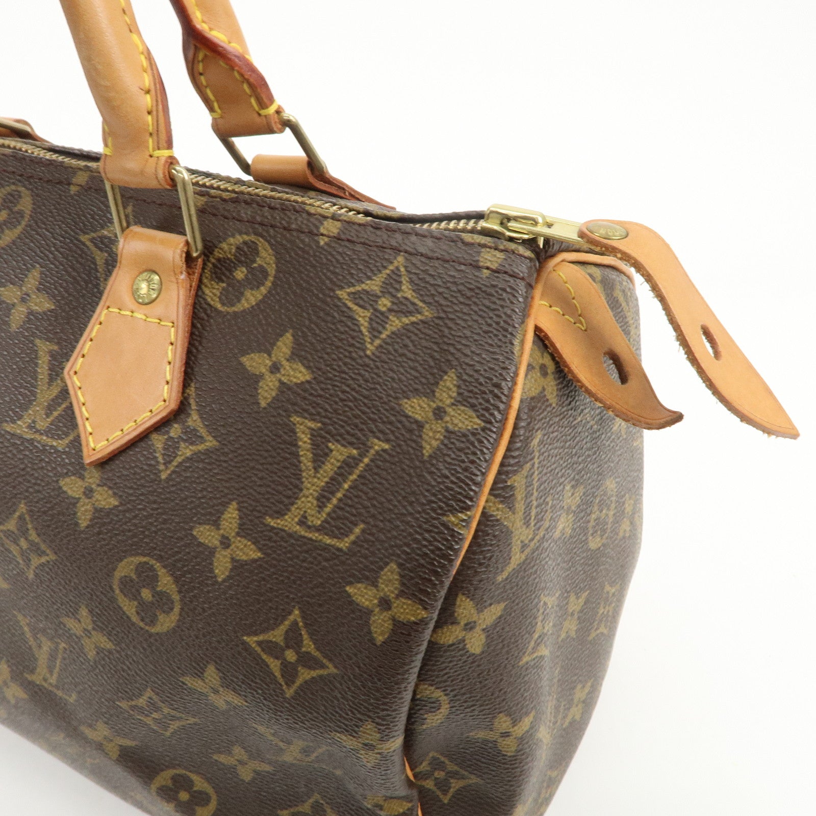 Louis Vuitton Monogram Speedy 30 Boston Bag Hand Bag Brown M41526