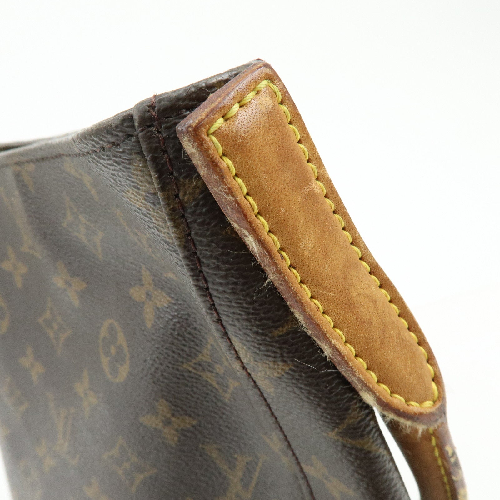 Louis Vuitton Monogram Looping GM Shoulder Bag Brown M51145