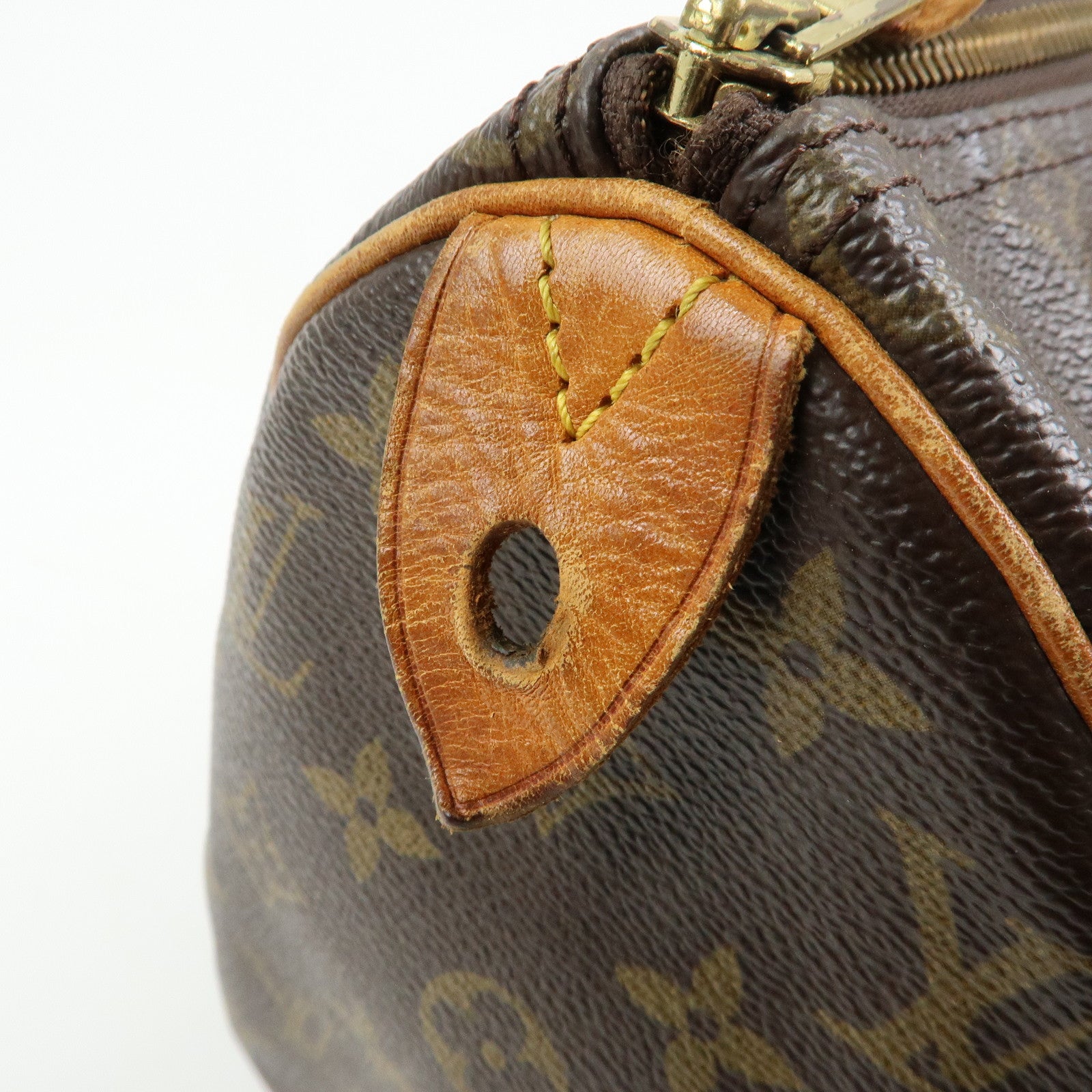 Louis Vuitton Monogram Speedy 25 Boston Bag Hand Bag Brown M41528