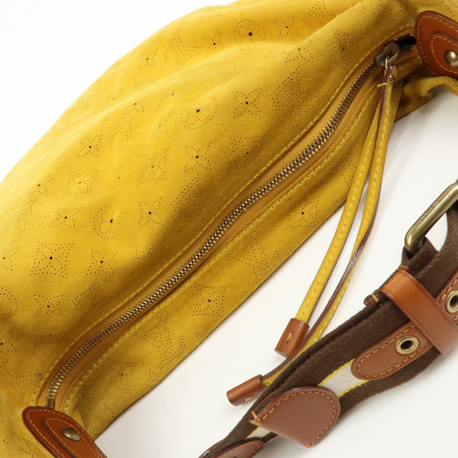 Louis Vuitton Monogram Mahina Onata GM Shoulder Bag Yellow M95118