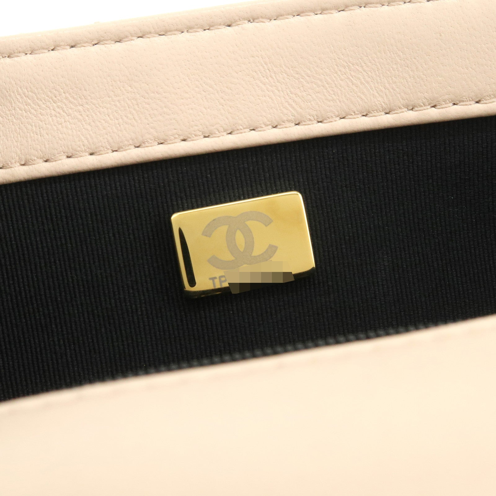 CHANEL Matelasse Mini Flap Lamb Skin Chain Shoulder Bag AS2495
