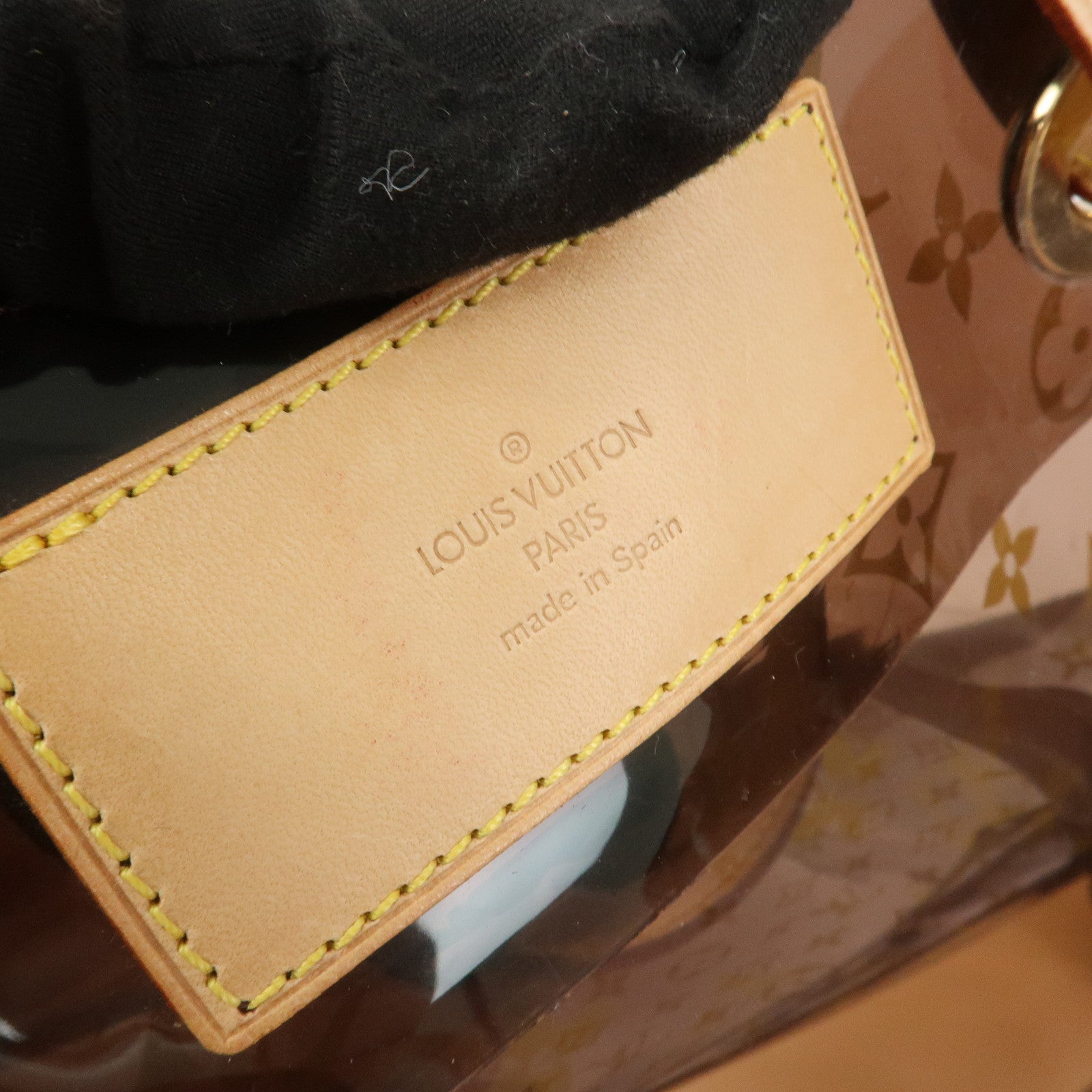 Louis Vuitton Monogram Cabas Cruise Vinyl Tote Bag Brown M50500