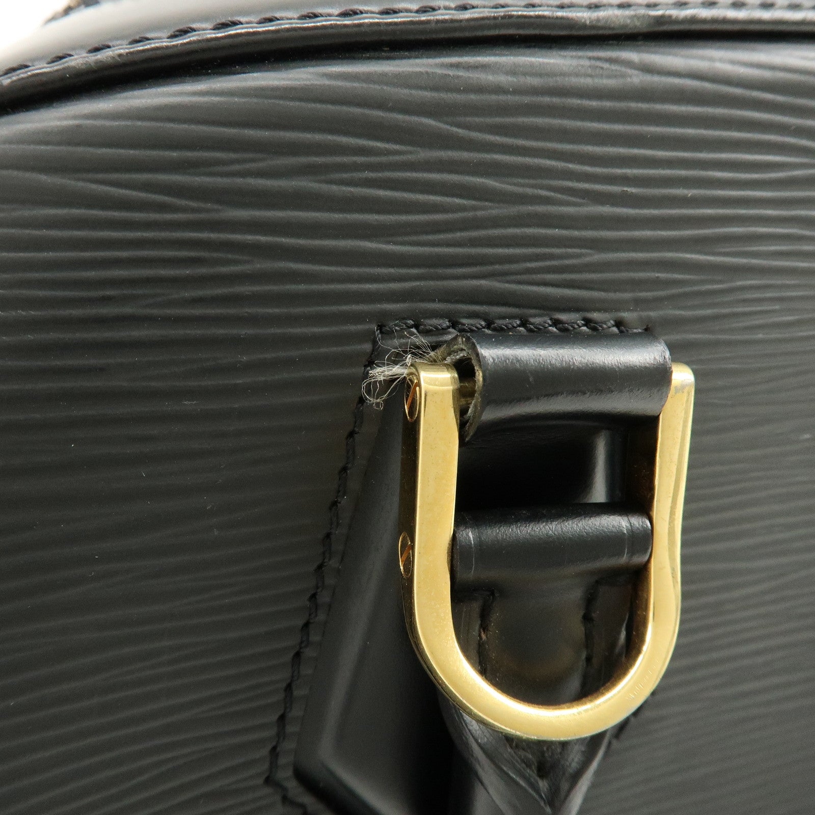 Louis Vuitton Epi Leather Sablons Hand Bag Noir Black M52042