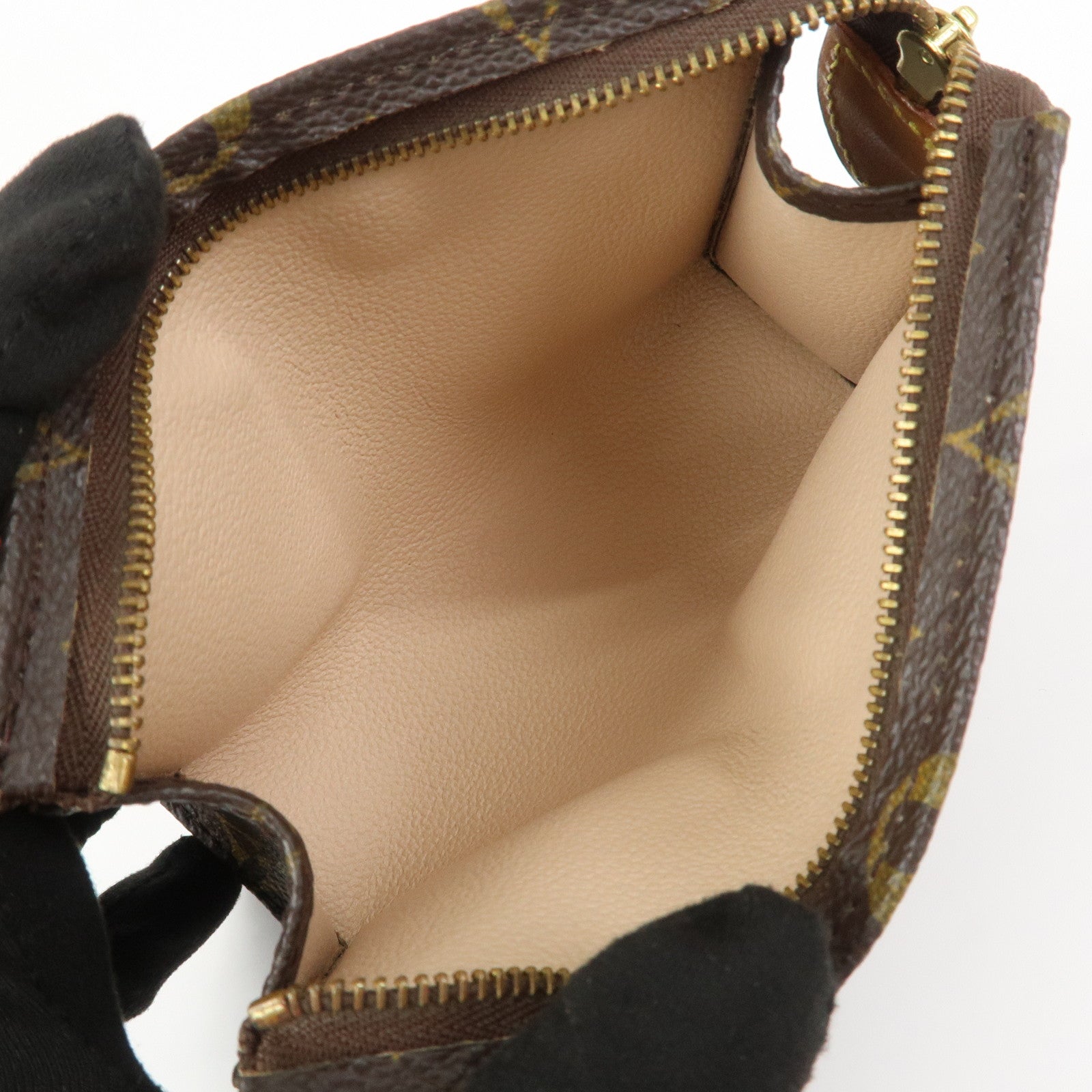 Louis Vuitton Monogram Pochette Toilette 15 Canvas Pouch M47546