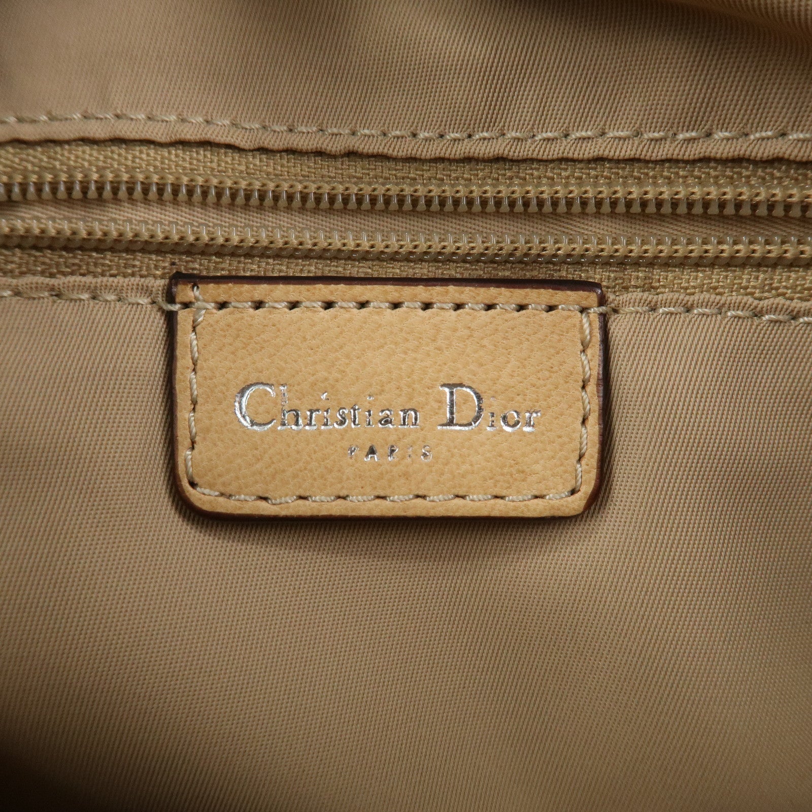 Christian Dior Street Chic Trotter Shoulder Bag Crossbody Bag Brown