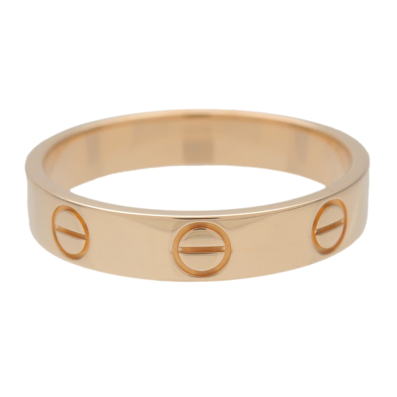 Cartier Mini Love Ring K18 750YG Yellow Gold #52 US6 EU52 HK13