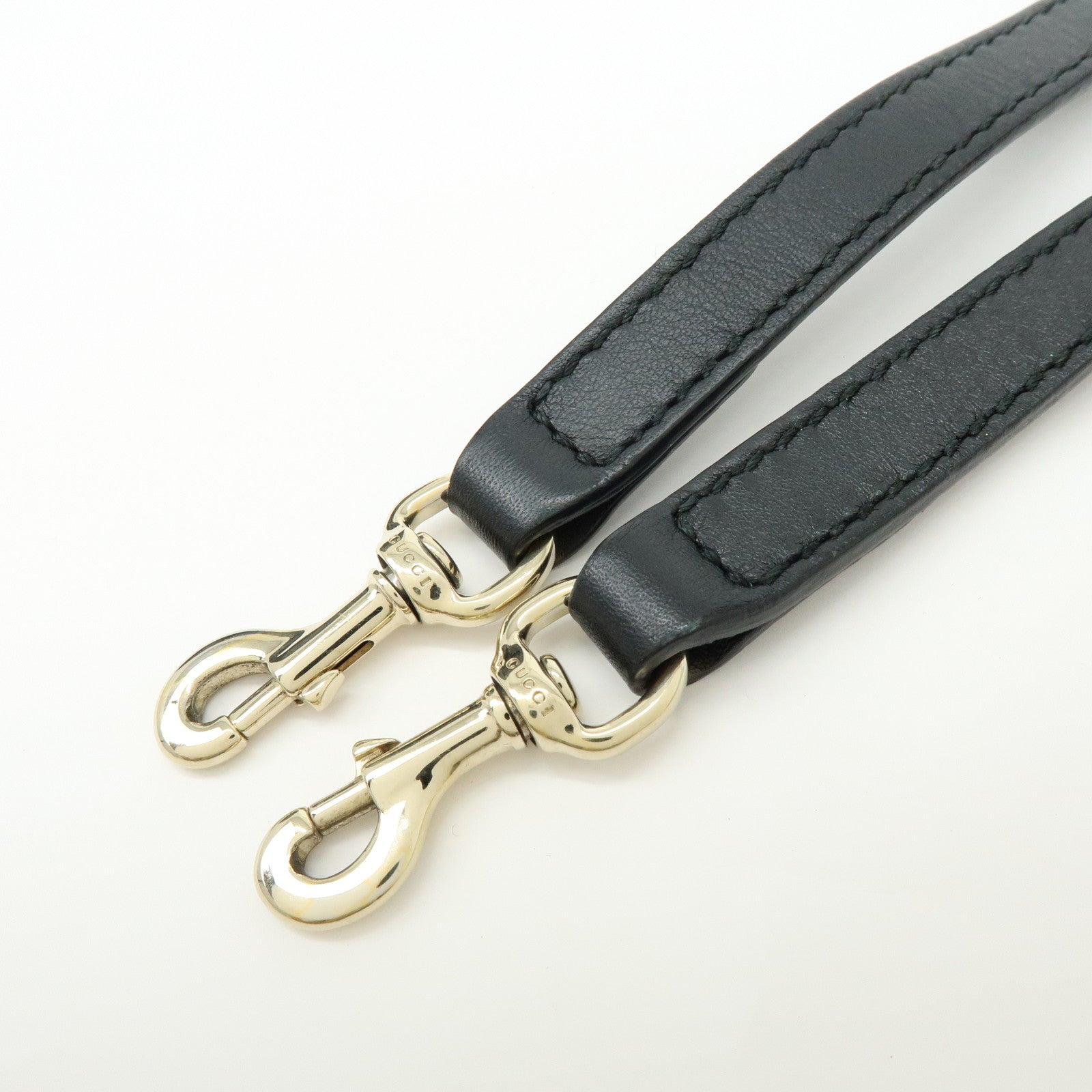 GUCCI Micro Guccissima Leather 2Way Bag Hand Bag Black 449663