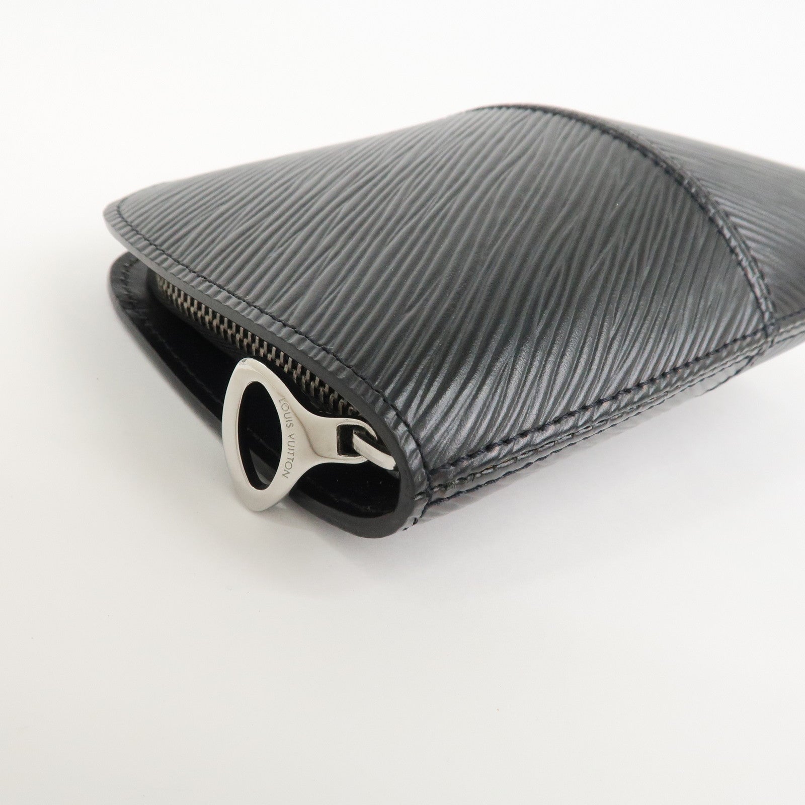 Louis Vuitton EpiZ Epi Leather Portefeuille Coin Case Noir M63442
