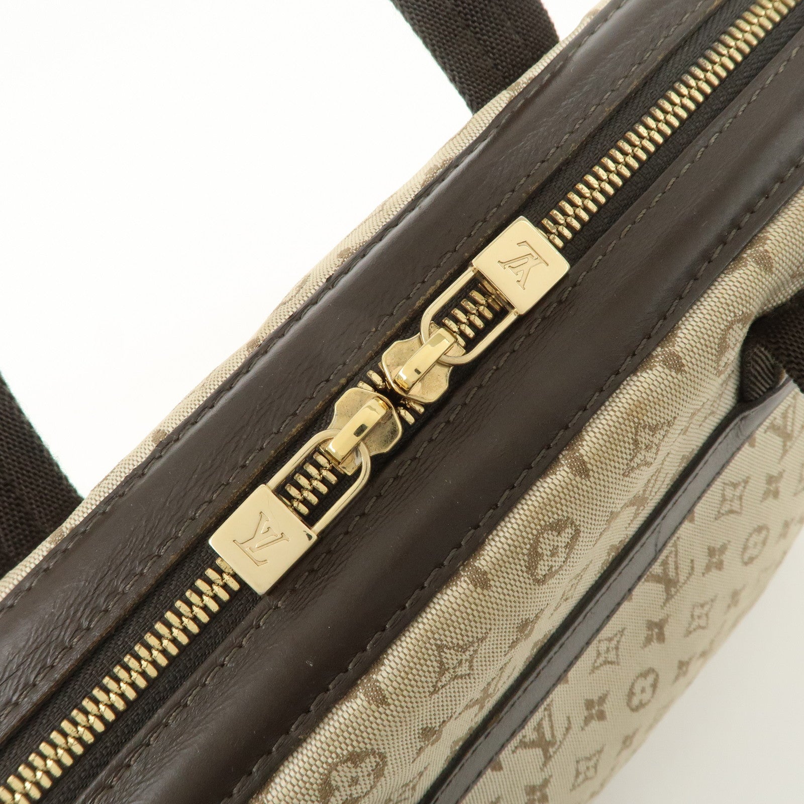 Louis Vuitton Monogram Mini Josephine PM Hand Bag Khaki M92215 Used Used