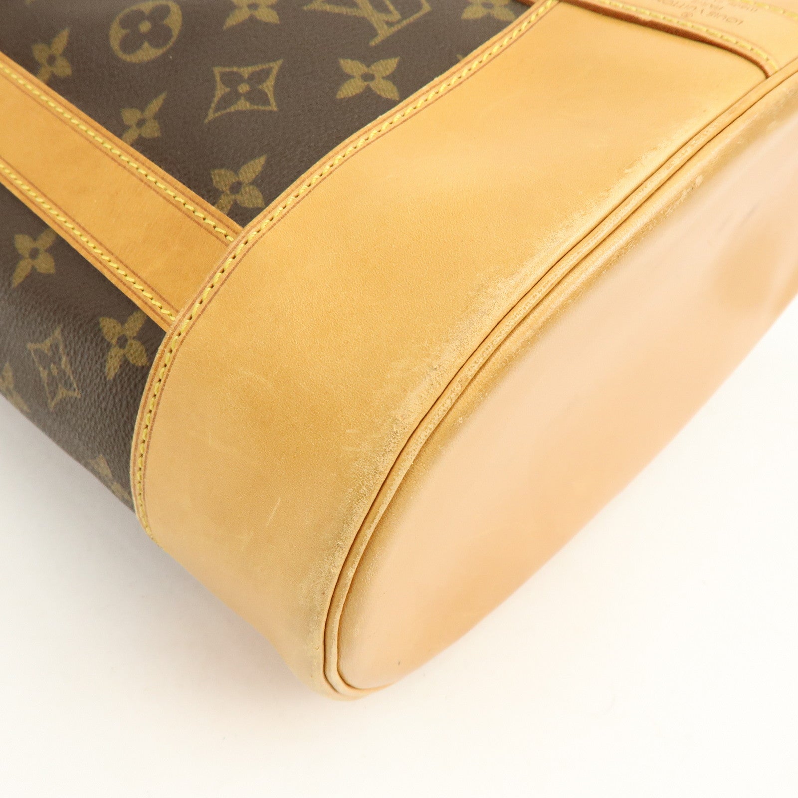 Louis Vuitton Monogram Randonnee PM Shoulder Bag Brown M42243