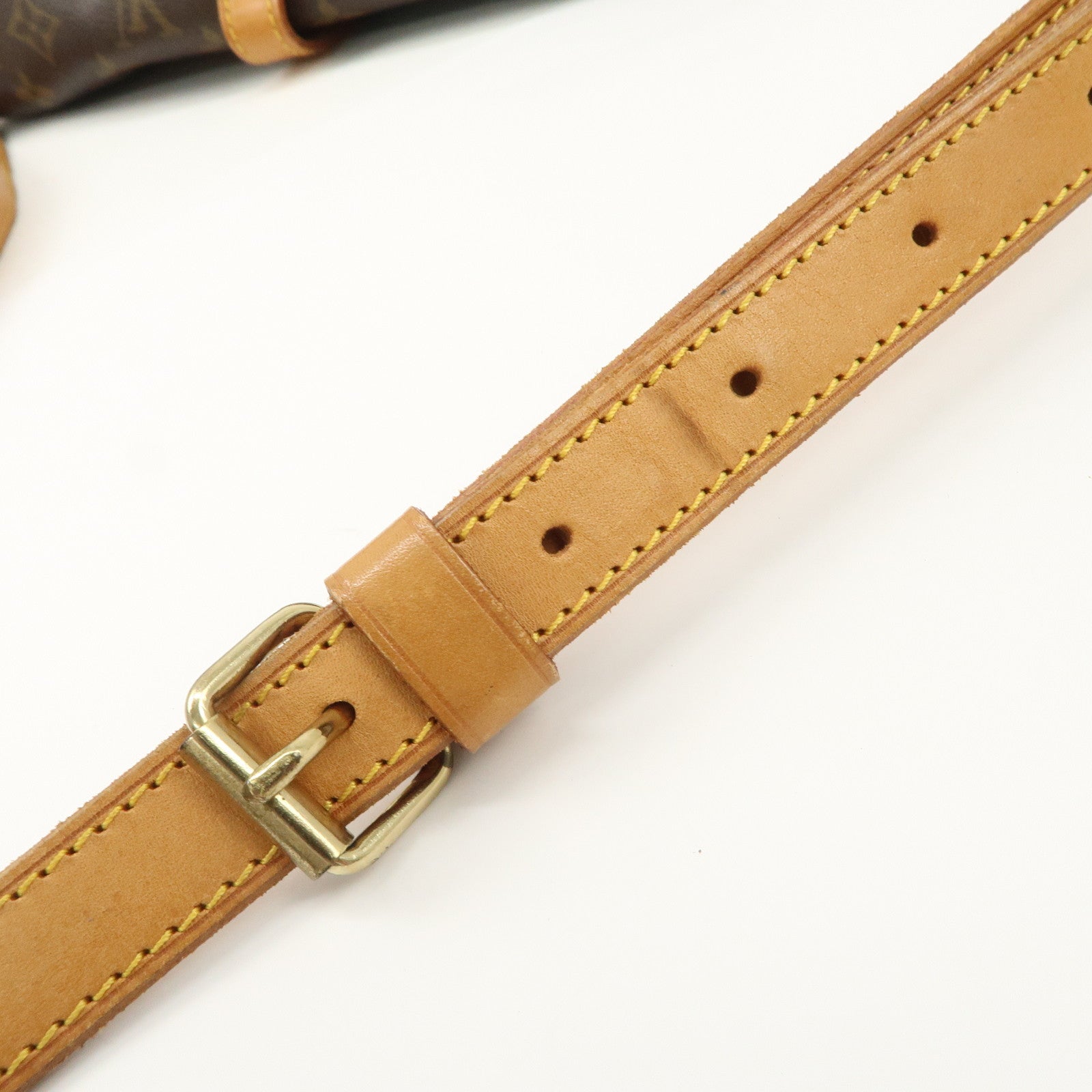 Louis Vuitton Monogram Saumur 30 Shoulder Bag Brown M42256