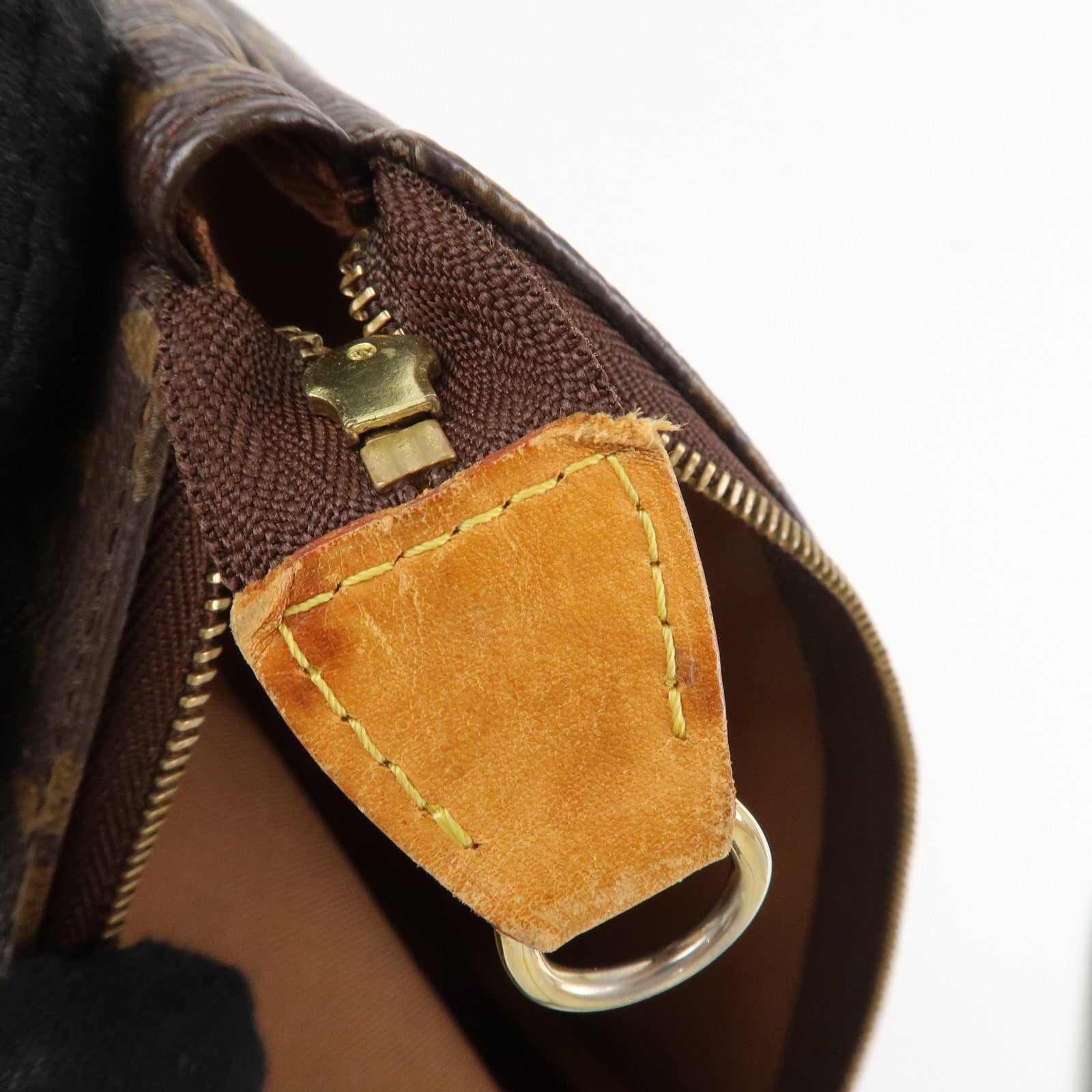 Louis Vuitton Monogram Pochette Accessoires Pouch Hand Bag M51980 Used