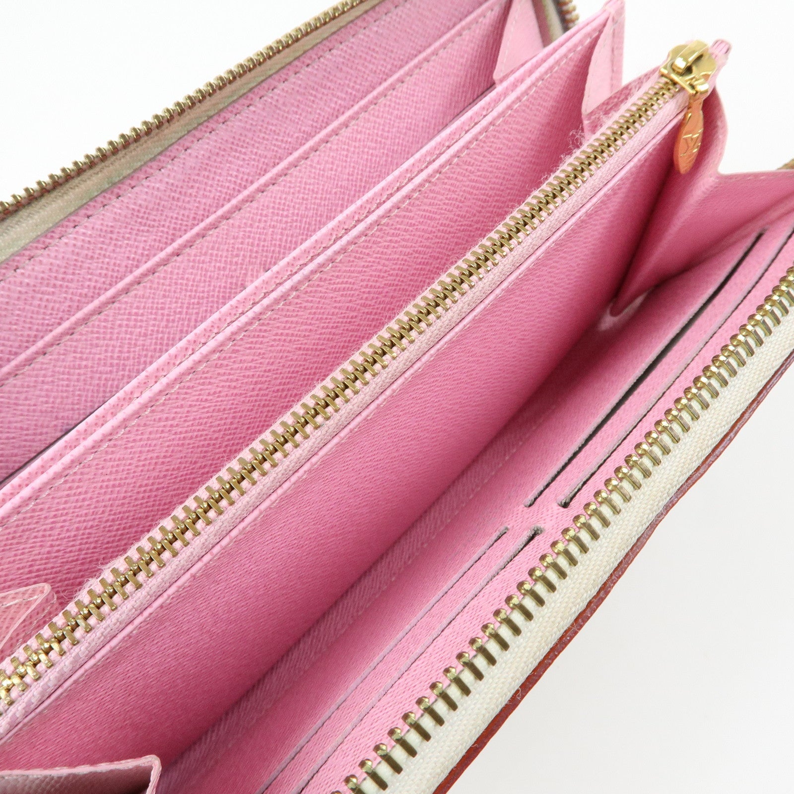 Louis Vuitton Monogram Multicolor Round Zippy Wallet Blanc M60241