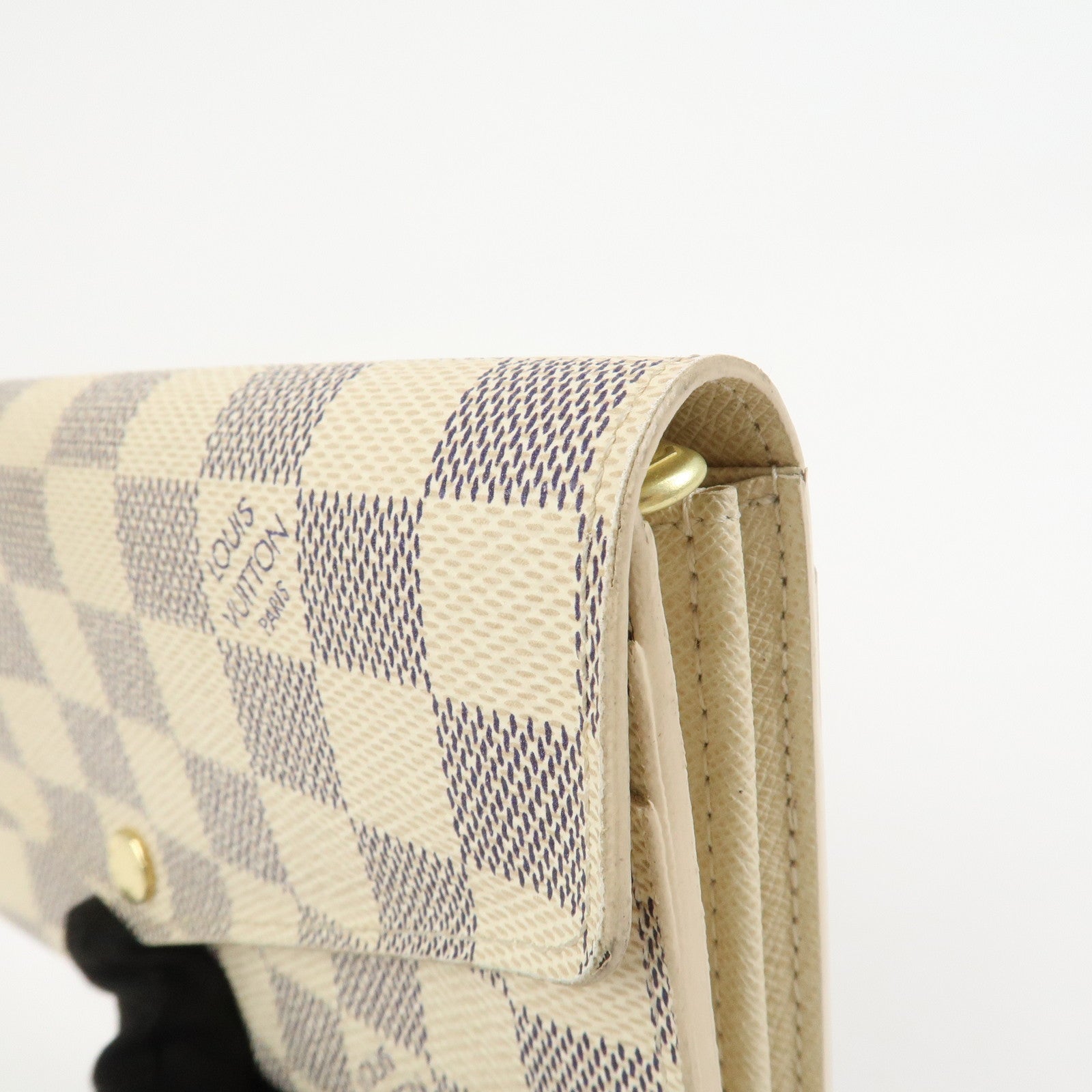 Louis Vuitton Damier Azur Portefeuille Sarah Long Wallet N63208