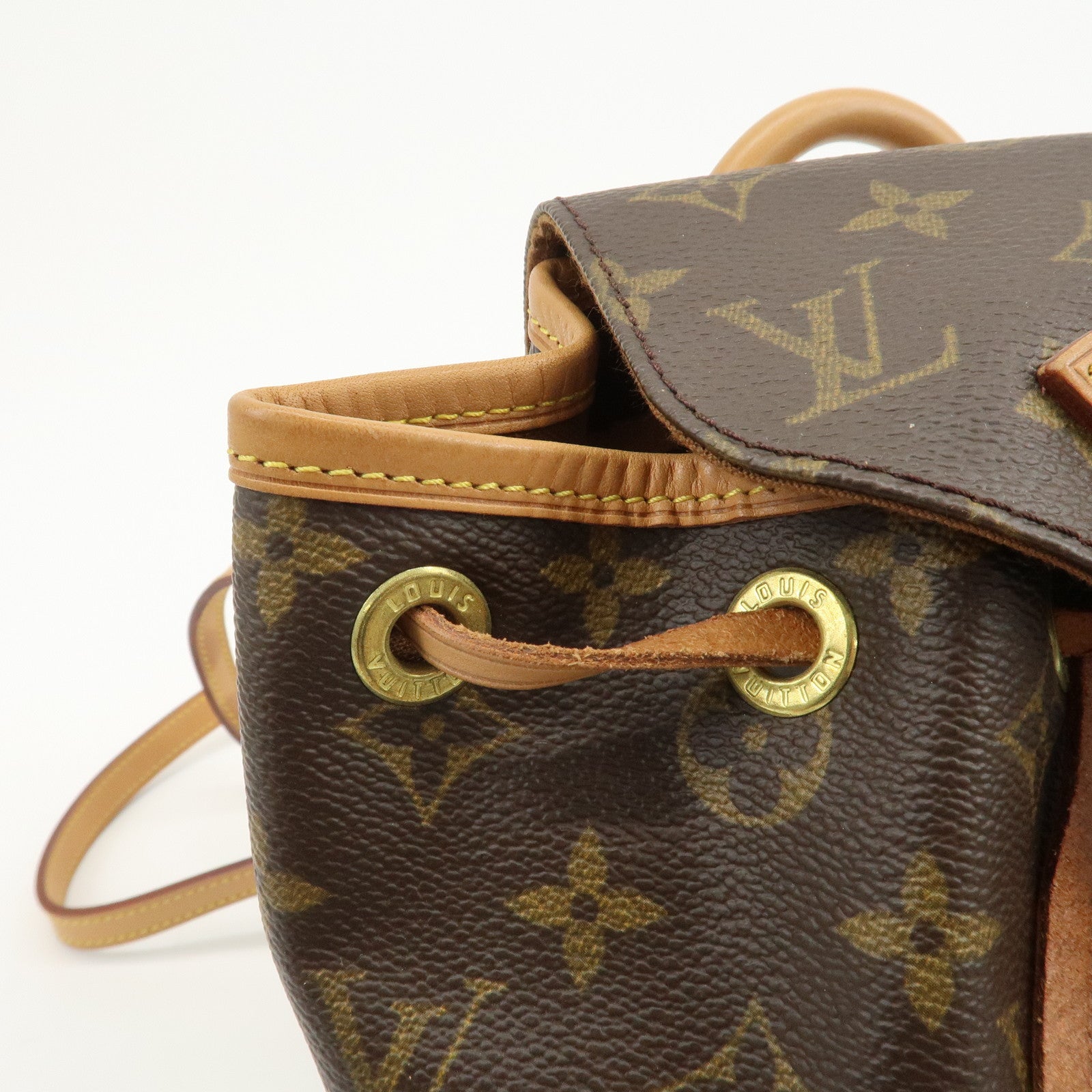 Louis Vuitton Monogram Canvas Mini Montsouris Backpack Brown M51137